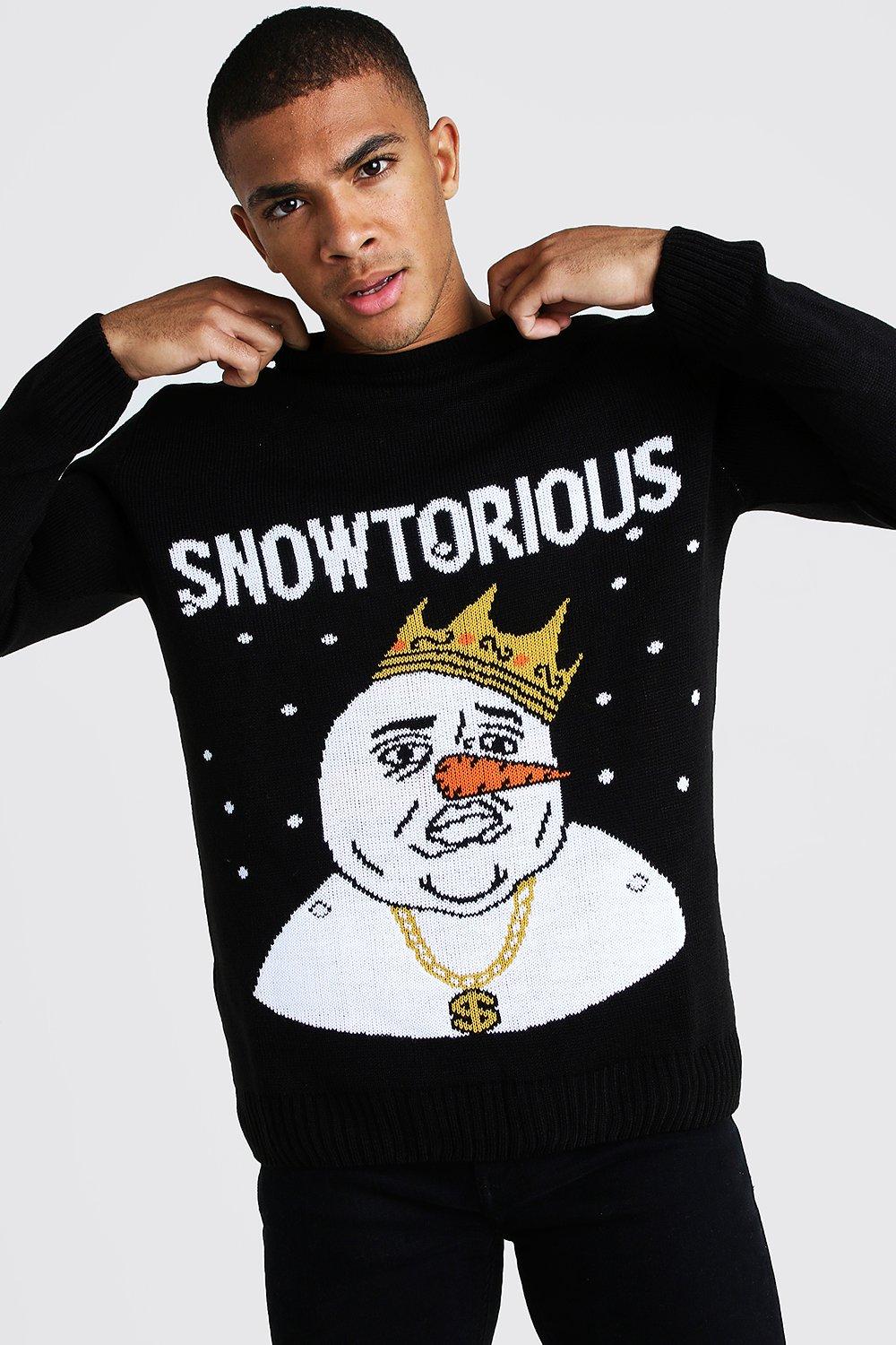 snowtorious christmas sweater