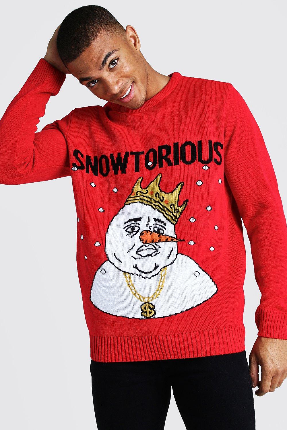 snowtorious christmas sweater