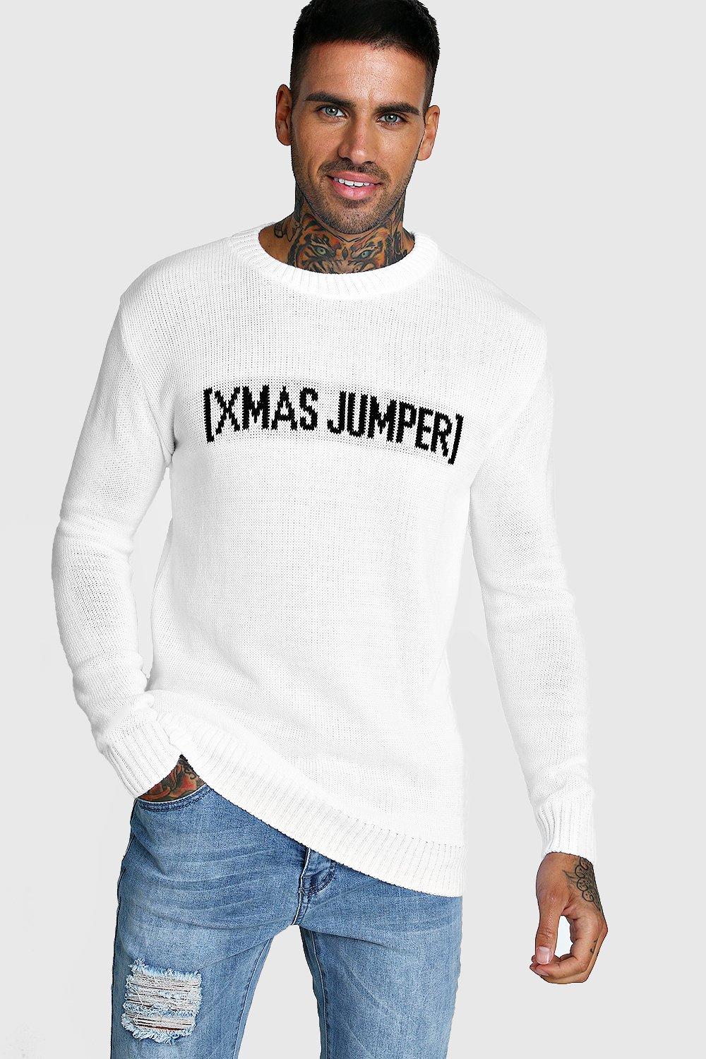 boohooman christmas jumper