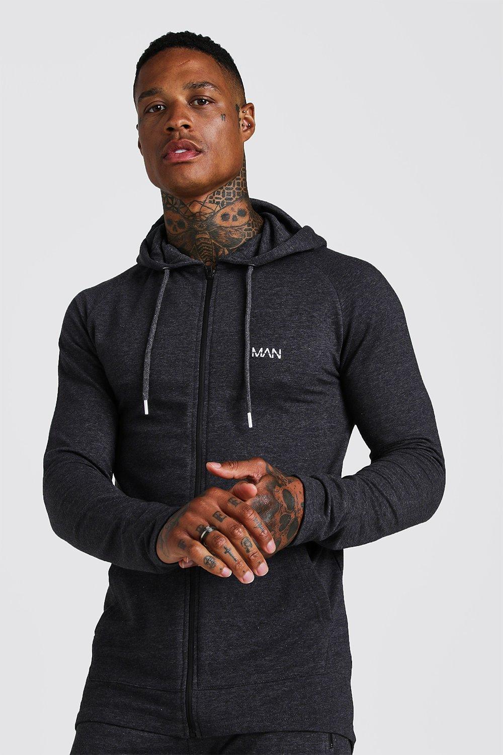 black longline sweatshirt