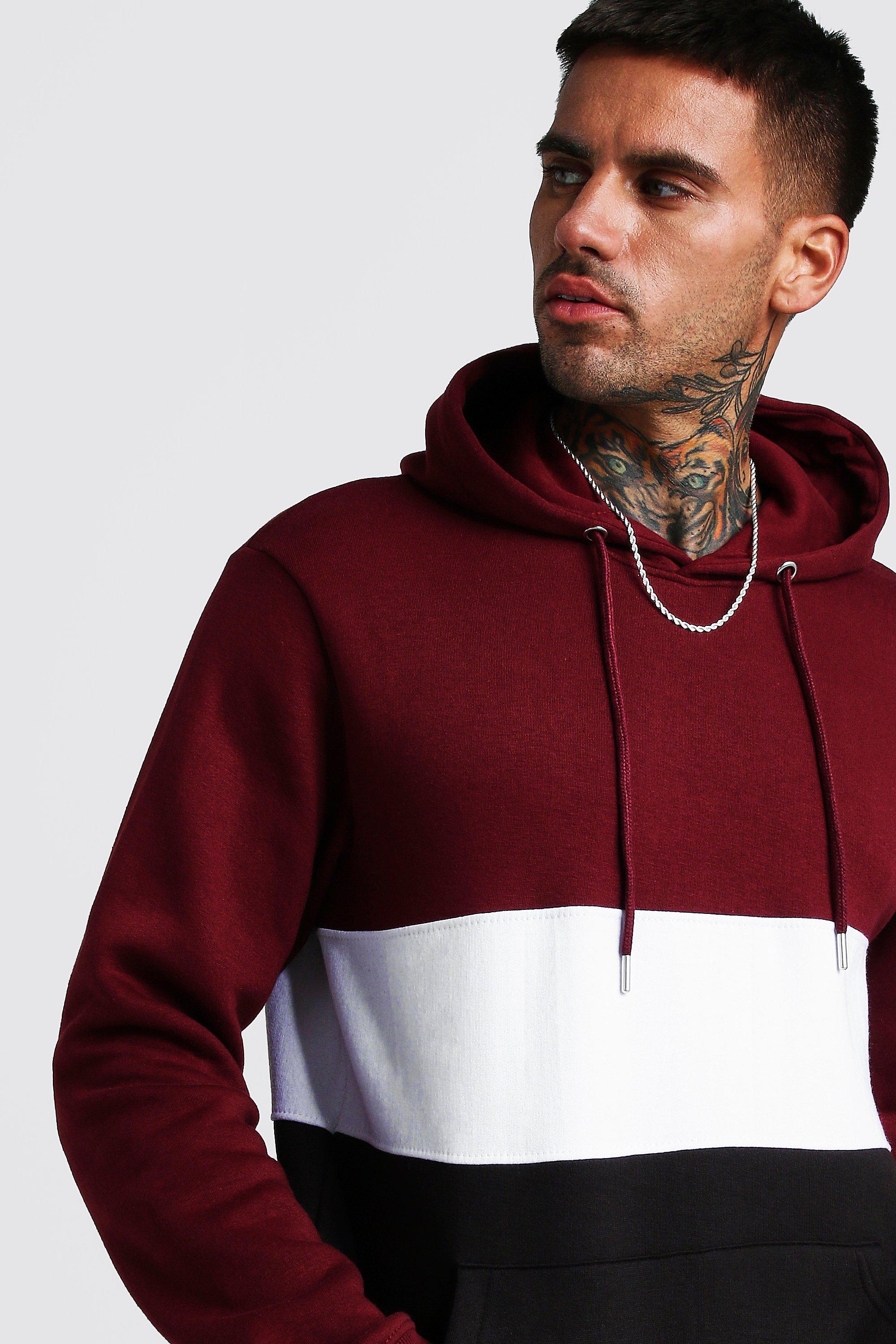 burgundy colour hoodie