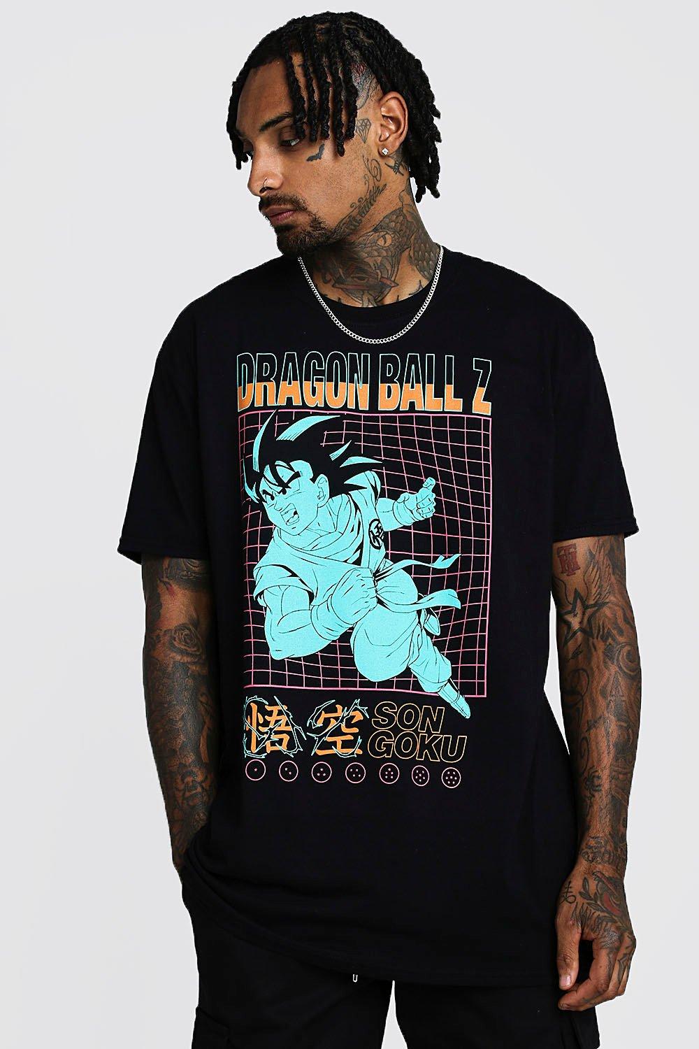 Oversized Dragonball Z T Shirt Boohooman