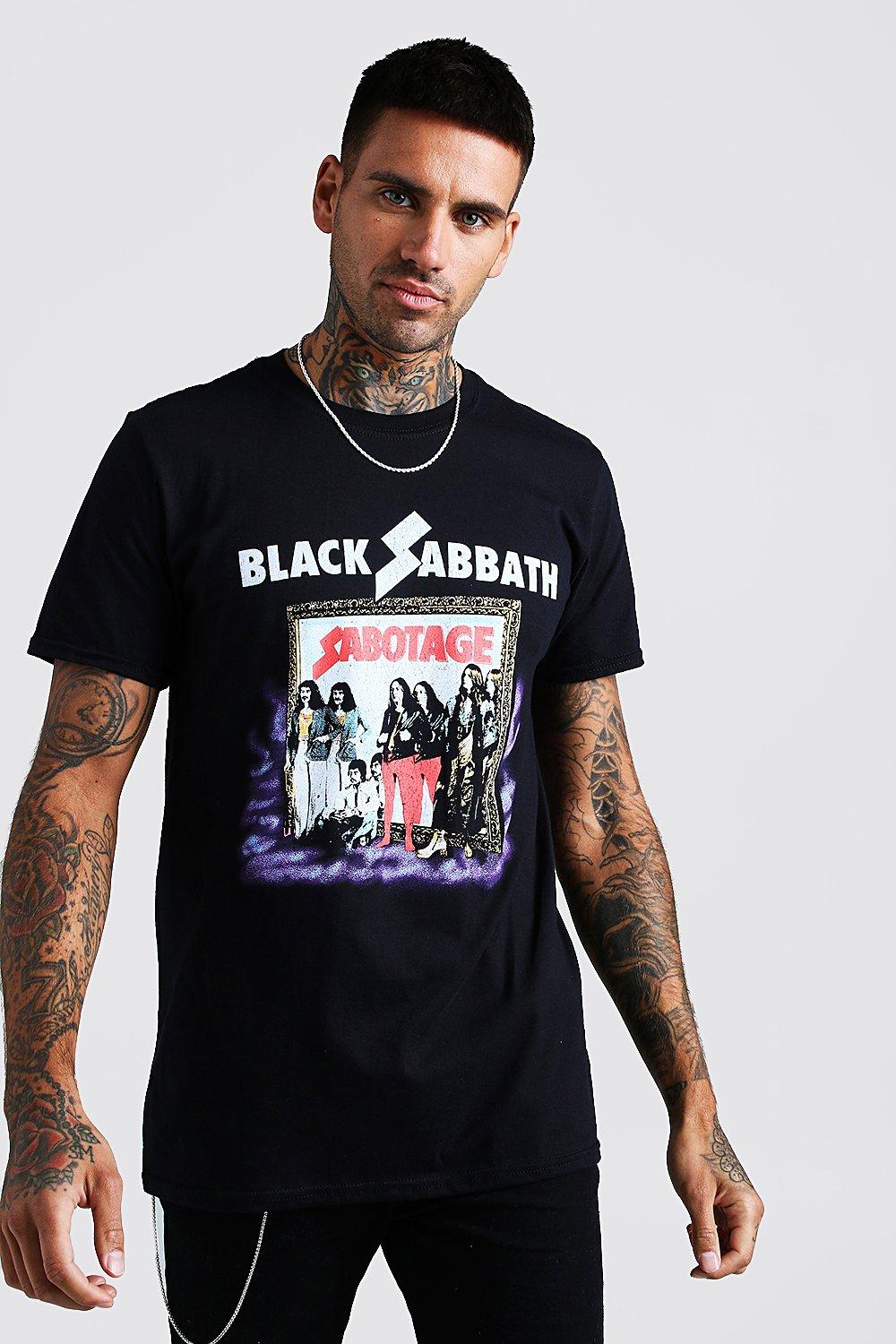 black sabbath t shirt