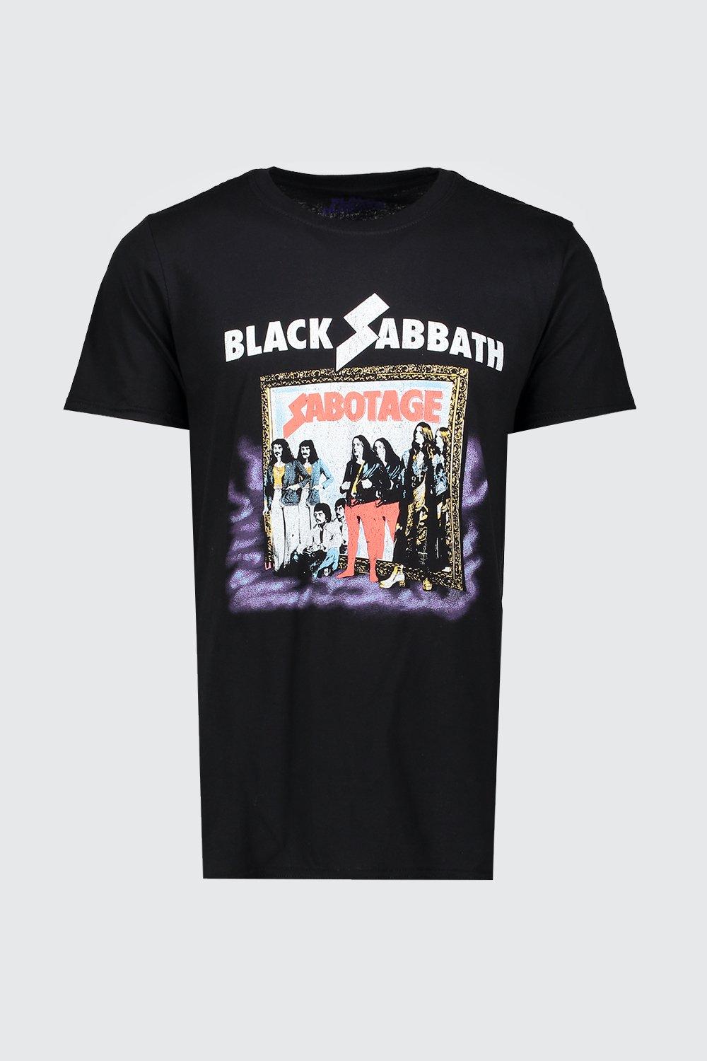 black sabbath t shirt asda