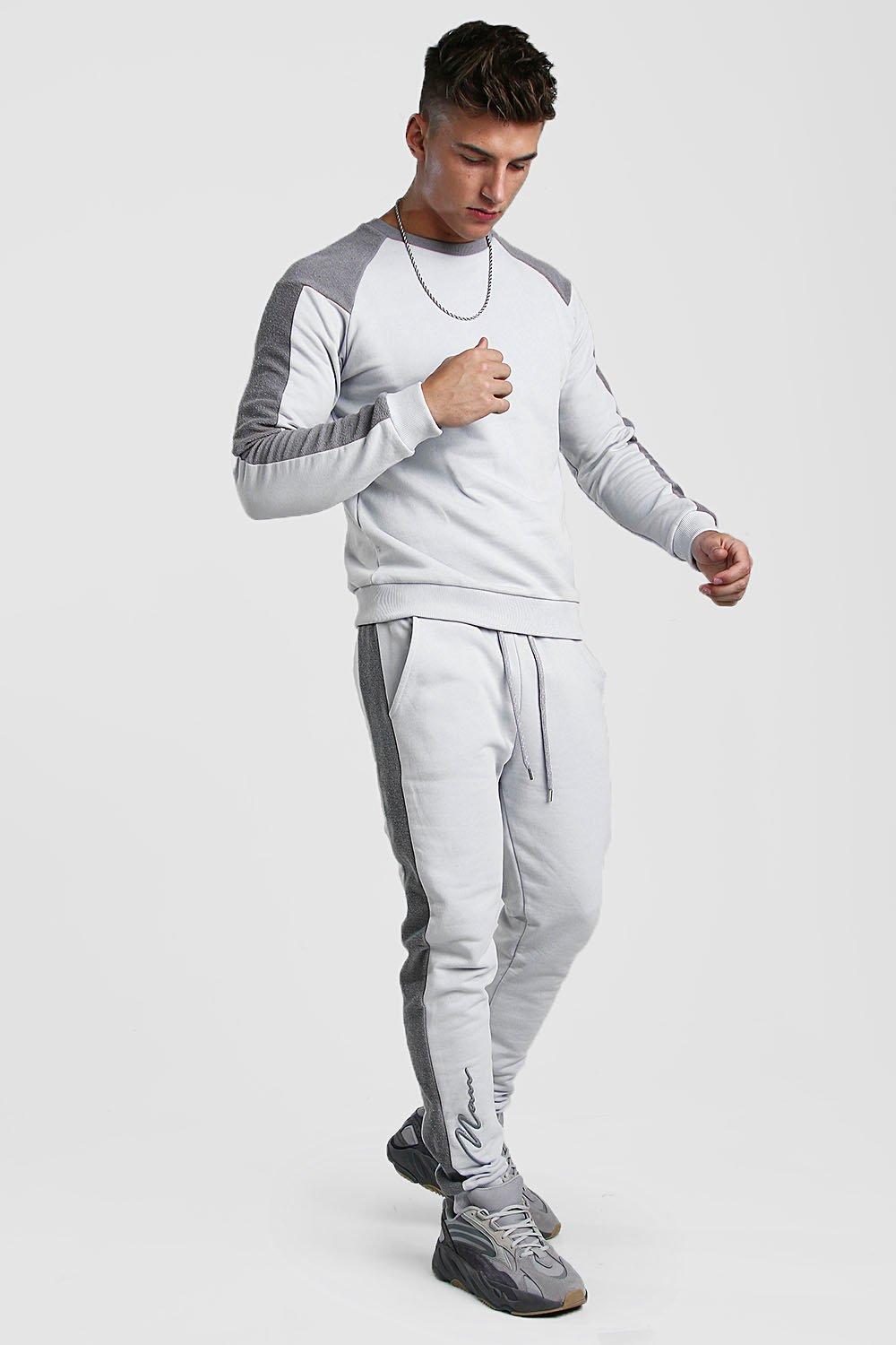 boohoo man signature tracksuit