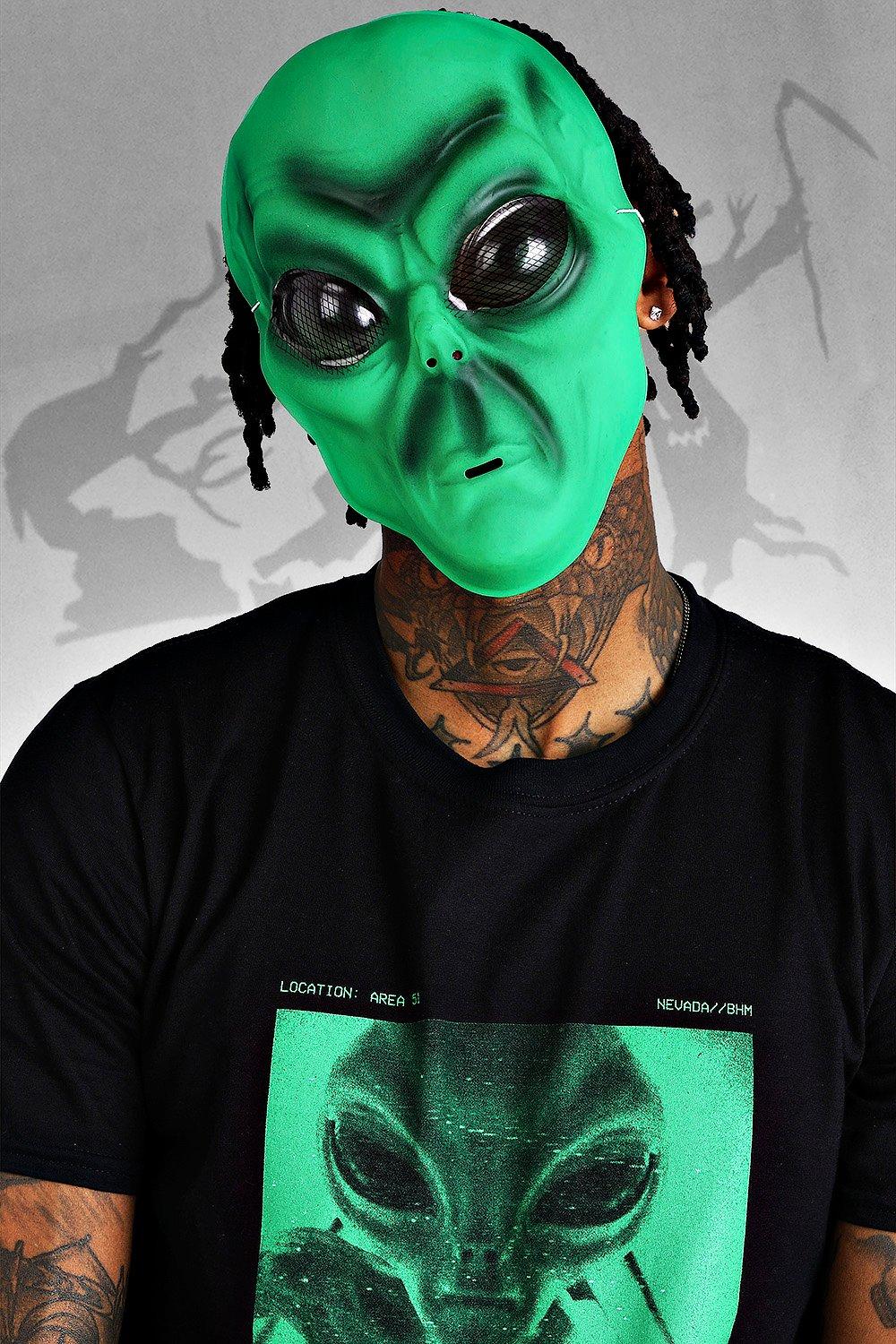 

Из коллекции Halloween: Маска инопланетянина, Green