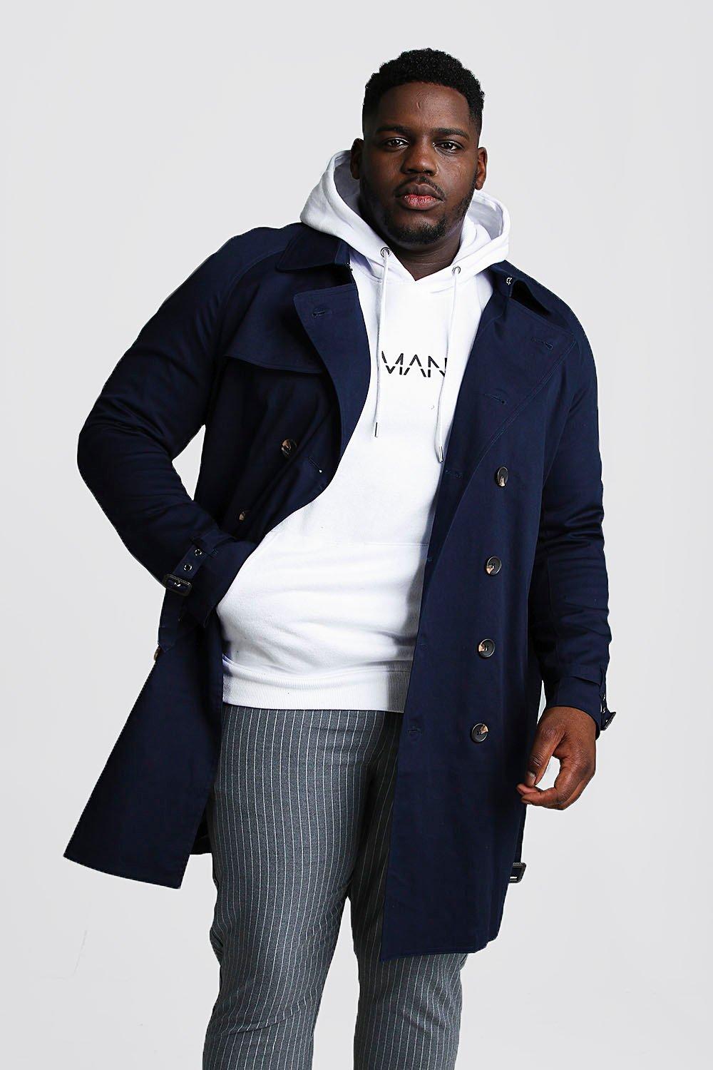 hoodie with trench coat