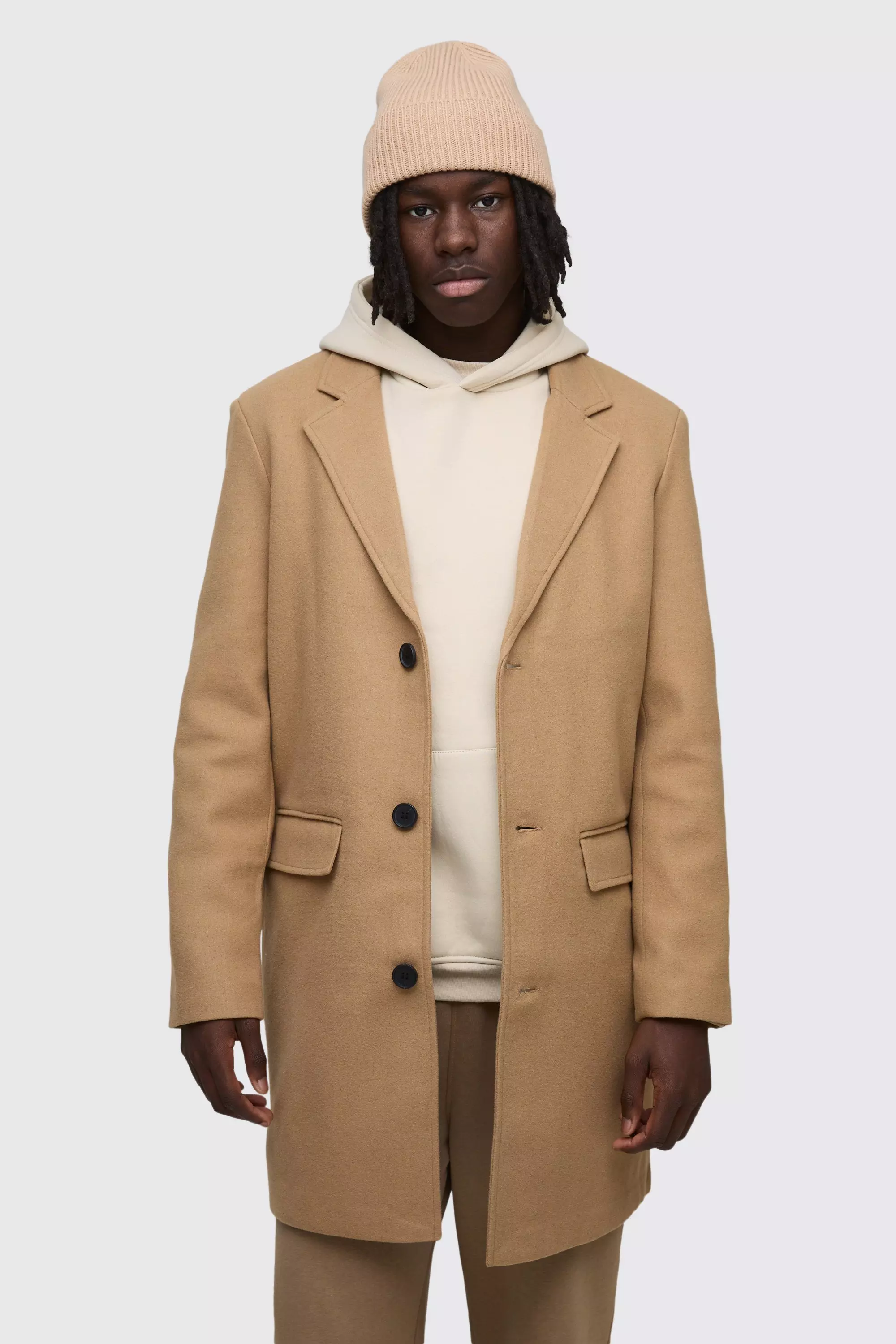 Camel wool best sale mens coat