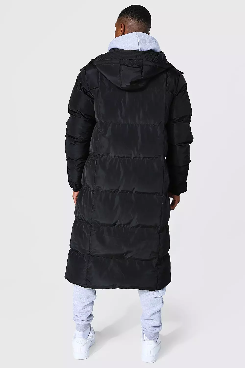 Longline duvet puffer with zips new arrivals