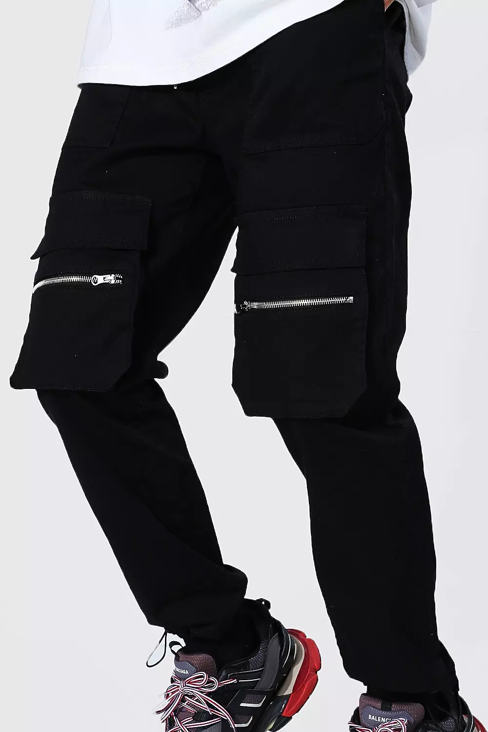 nike 3d cargo joggers black