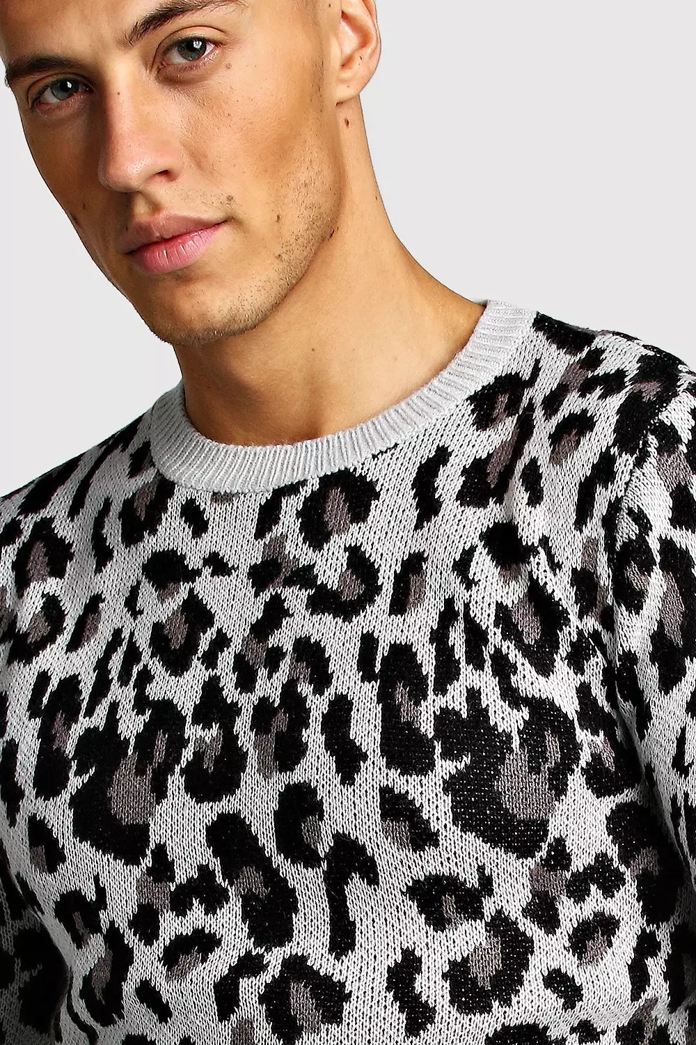 Cheetah print clearance jumper