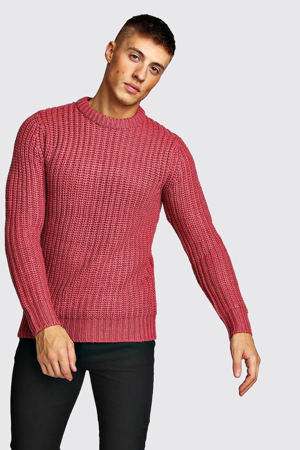 boohooman pink jumper