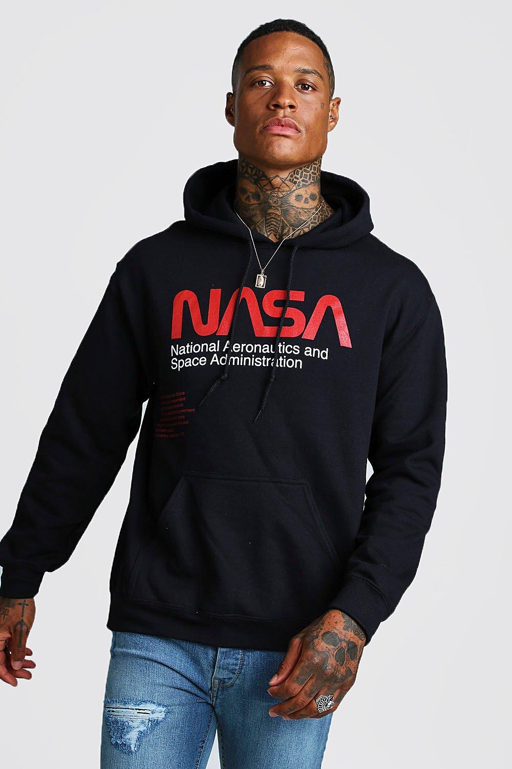 

Лицензированное худи NASA, Black