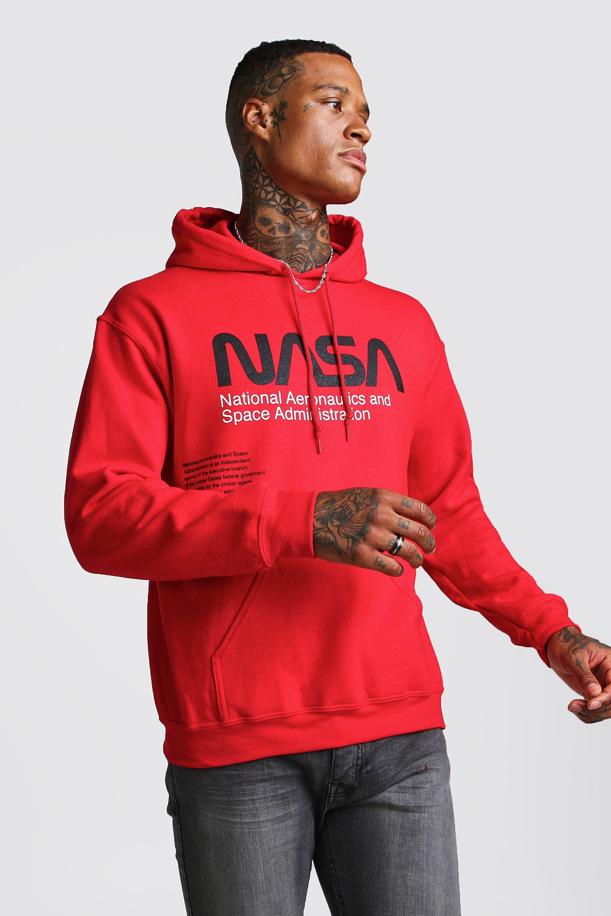 

Лицензированное худи NASA, Red