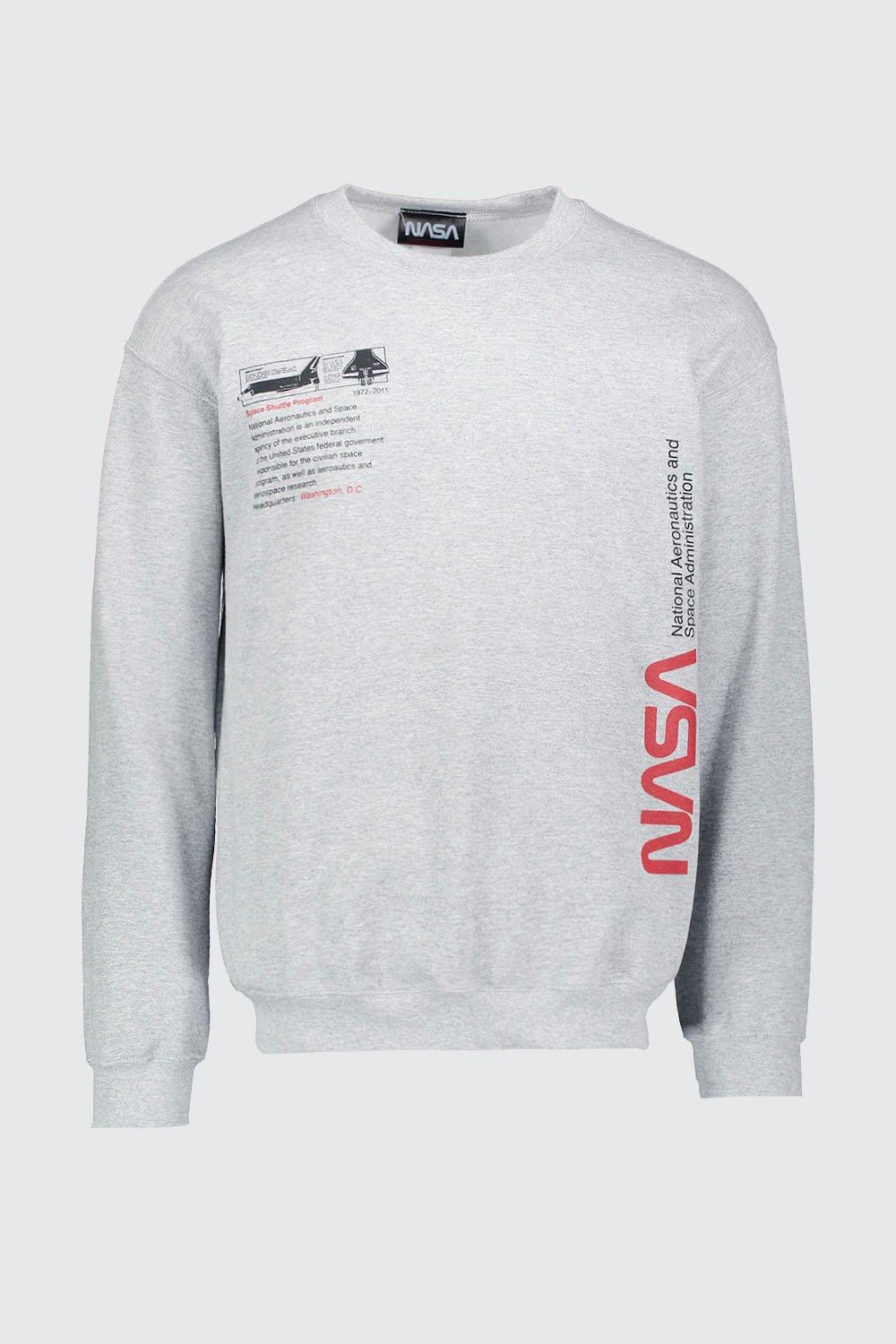 nasa print sweatshirt