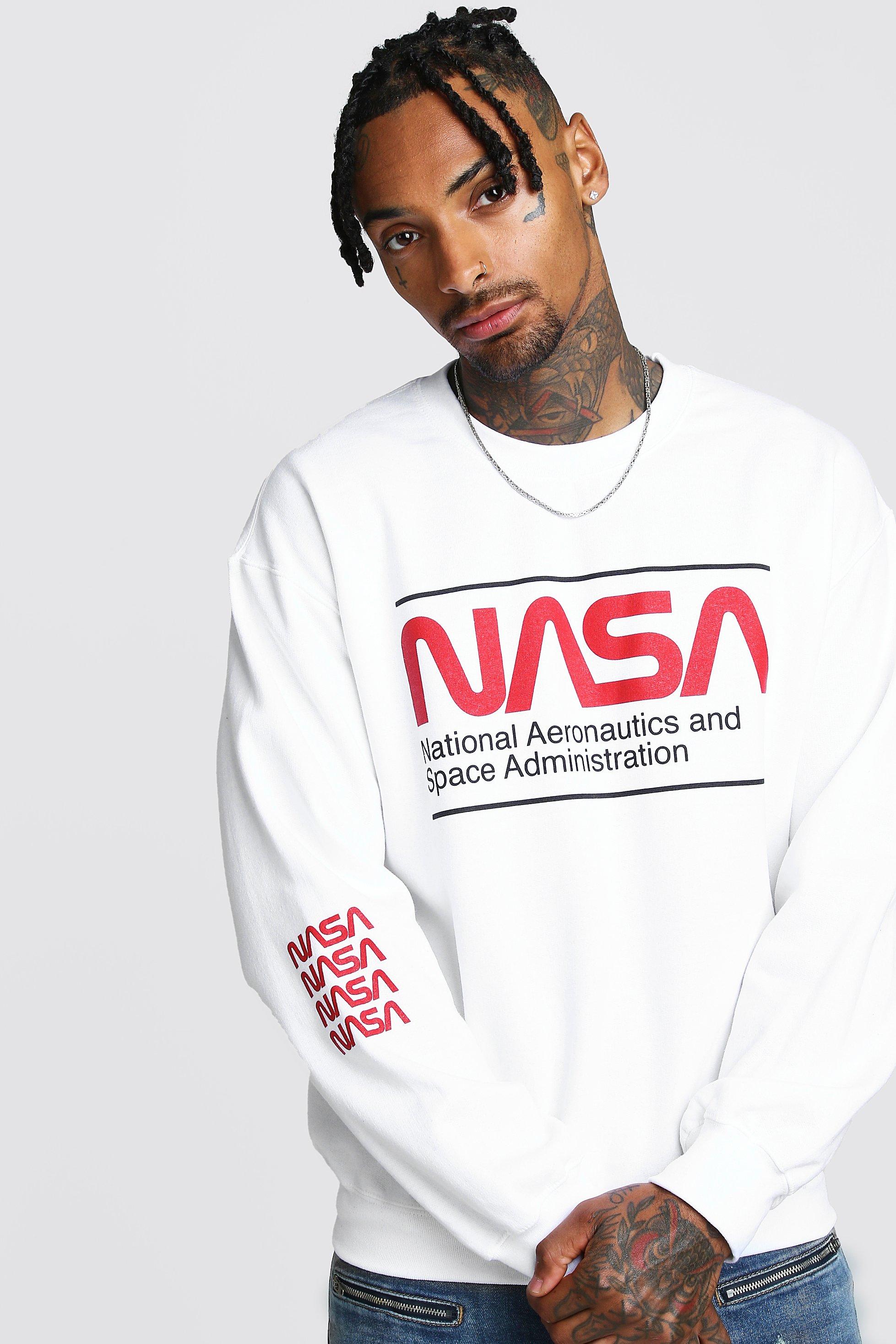 nasa jumper white