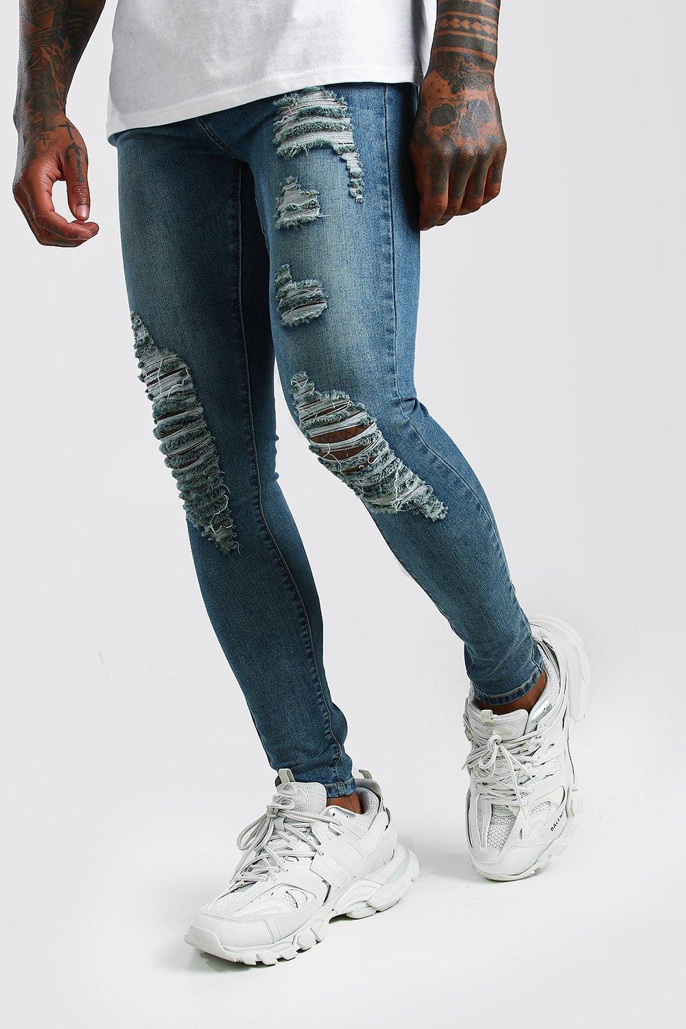 boohooman spray on jeans