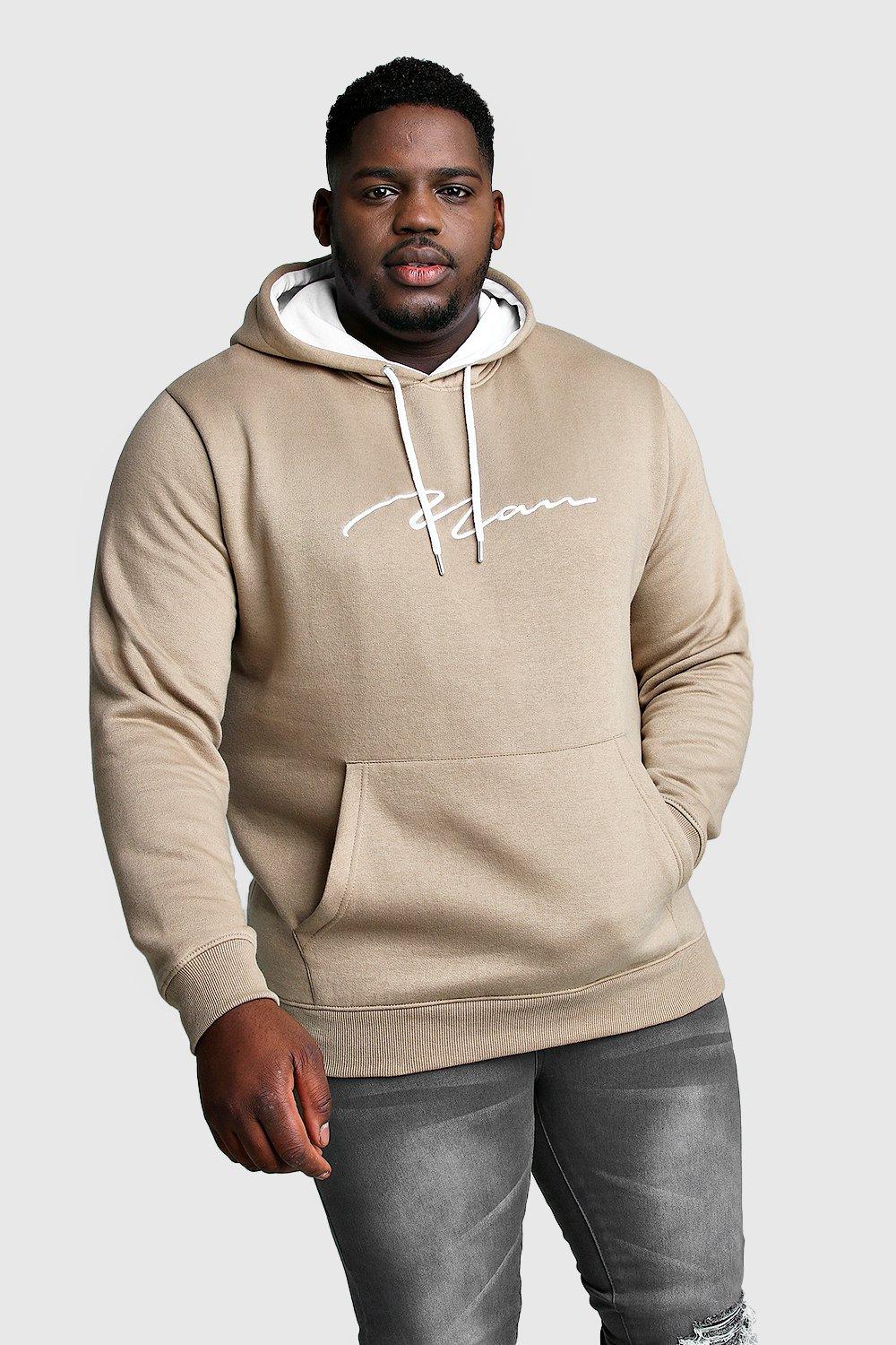 big man hoodies