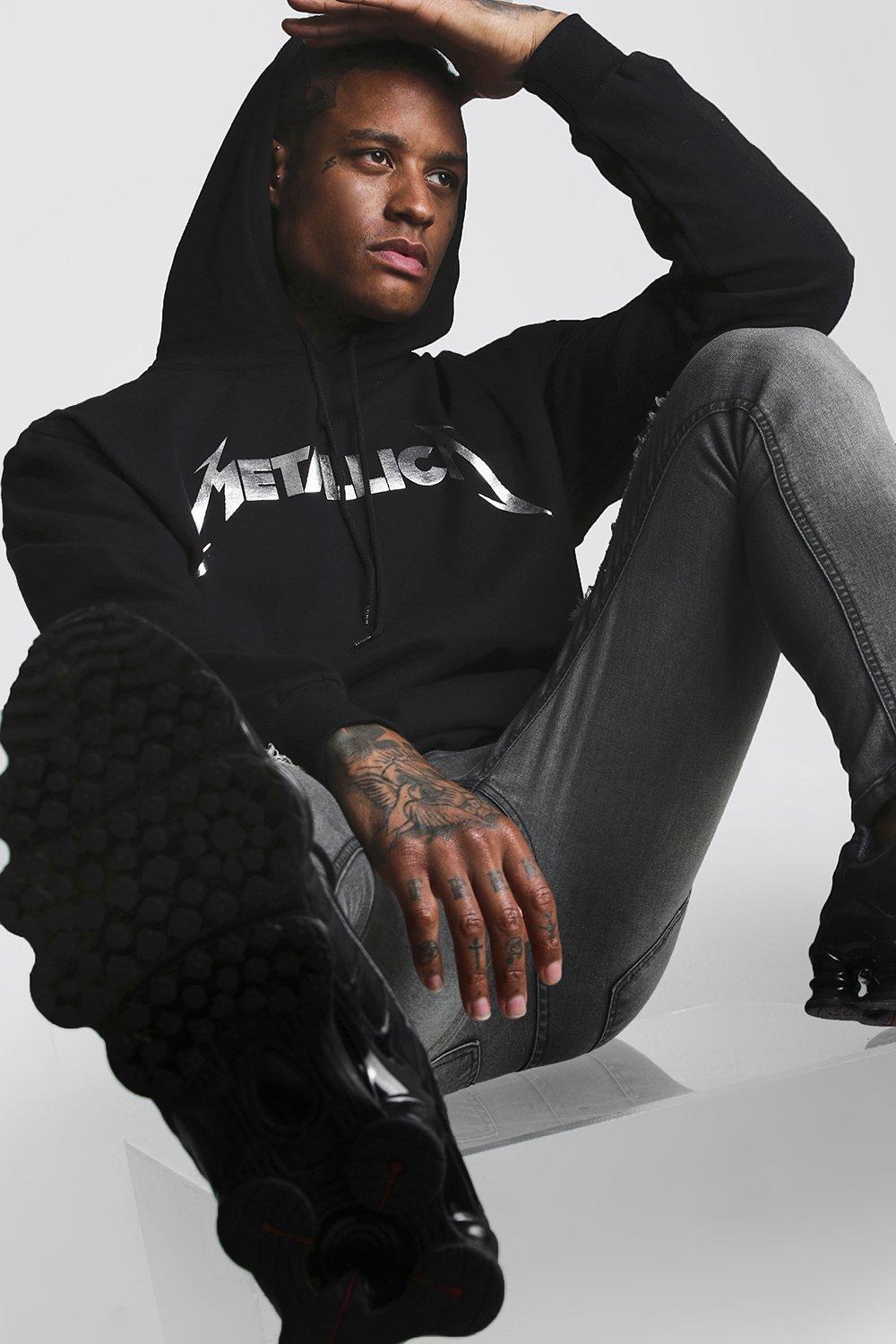 black metallica hoodie