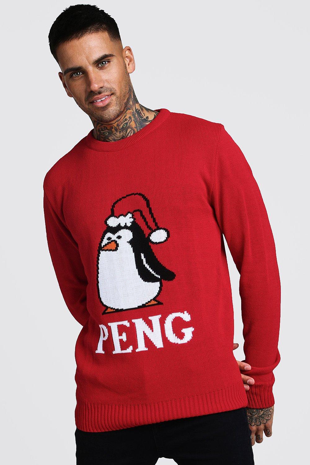 boohooman christmas jumper