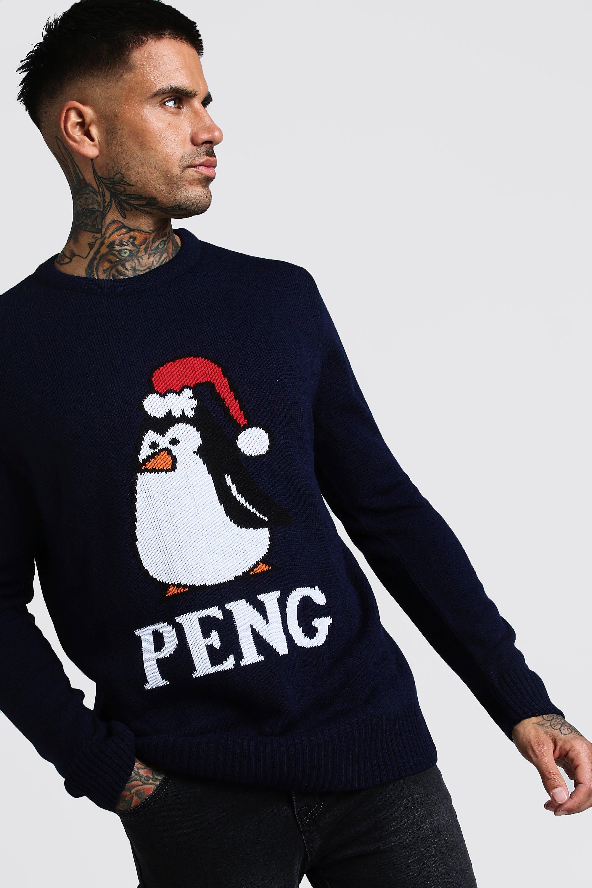 boohooman christmas jumper