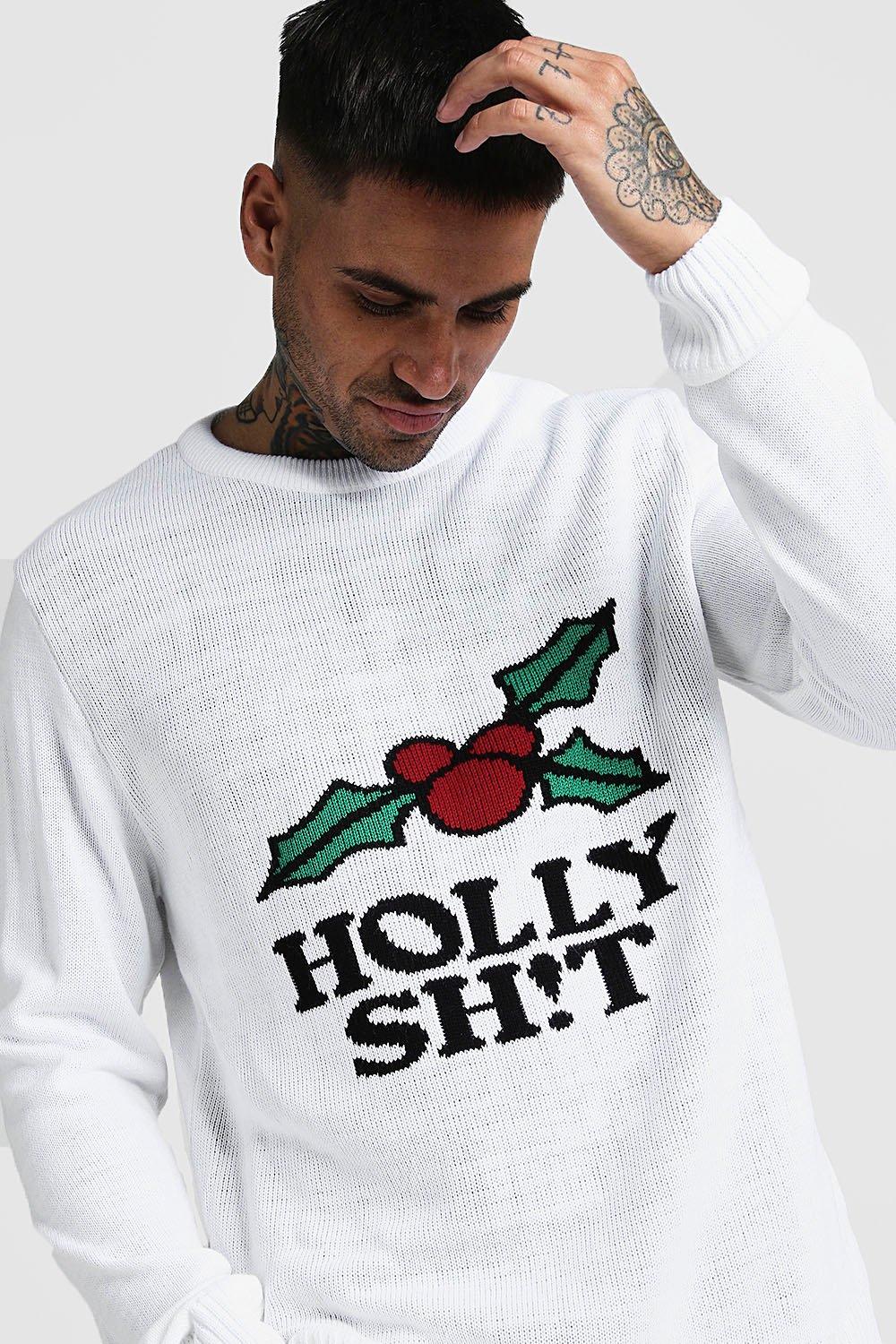 boohooman christmas jumper