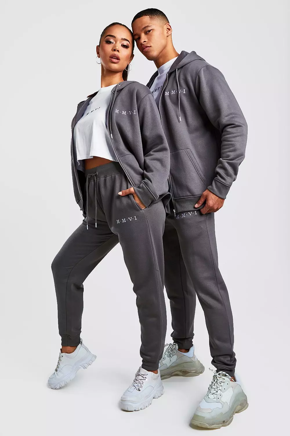 His and hers 2024 matching jogger set