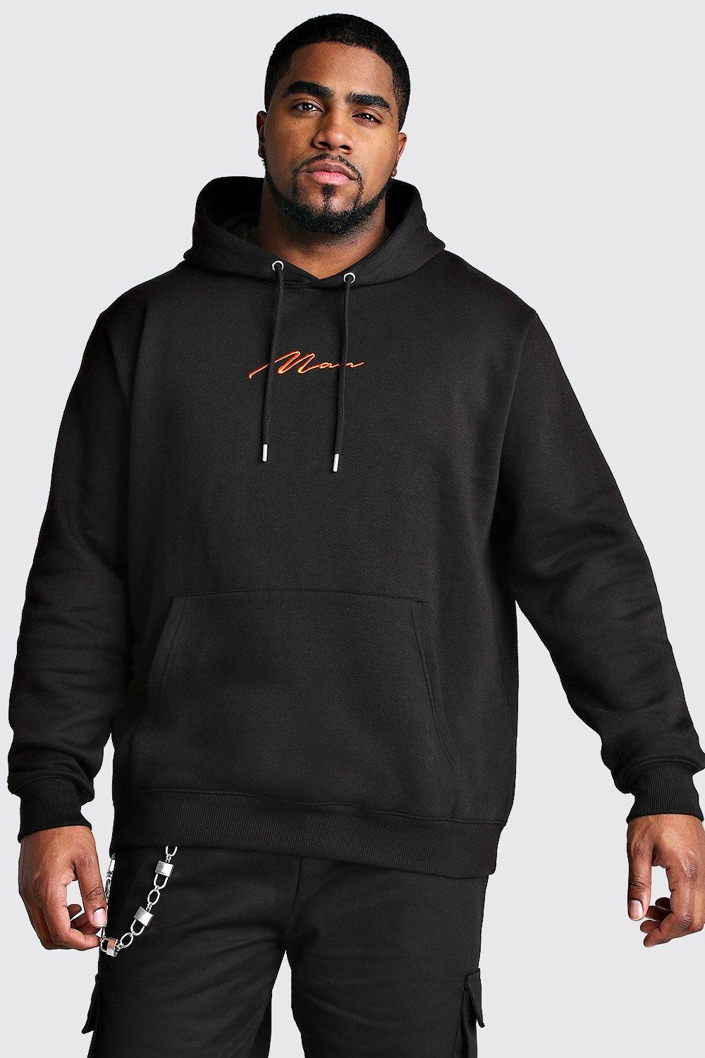 tall black hoodie