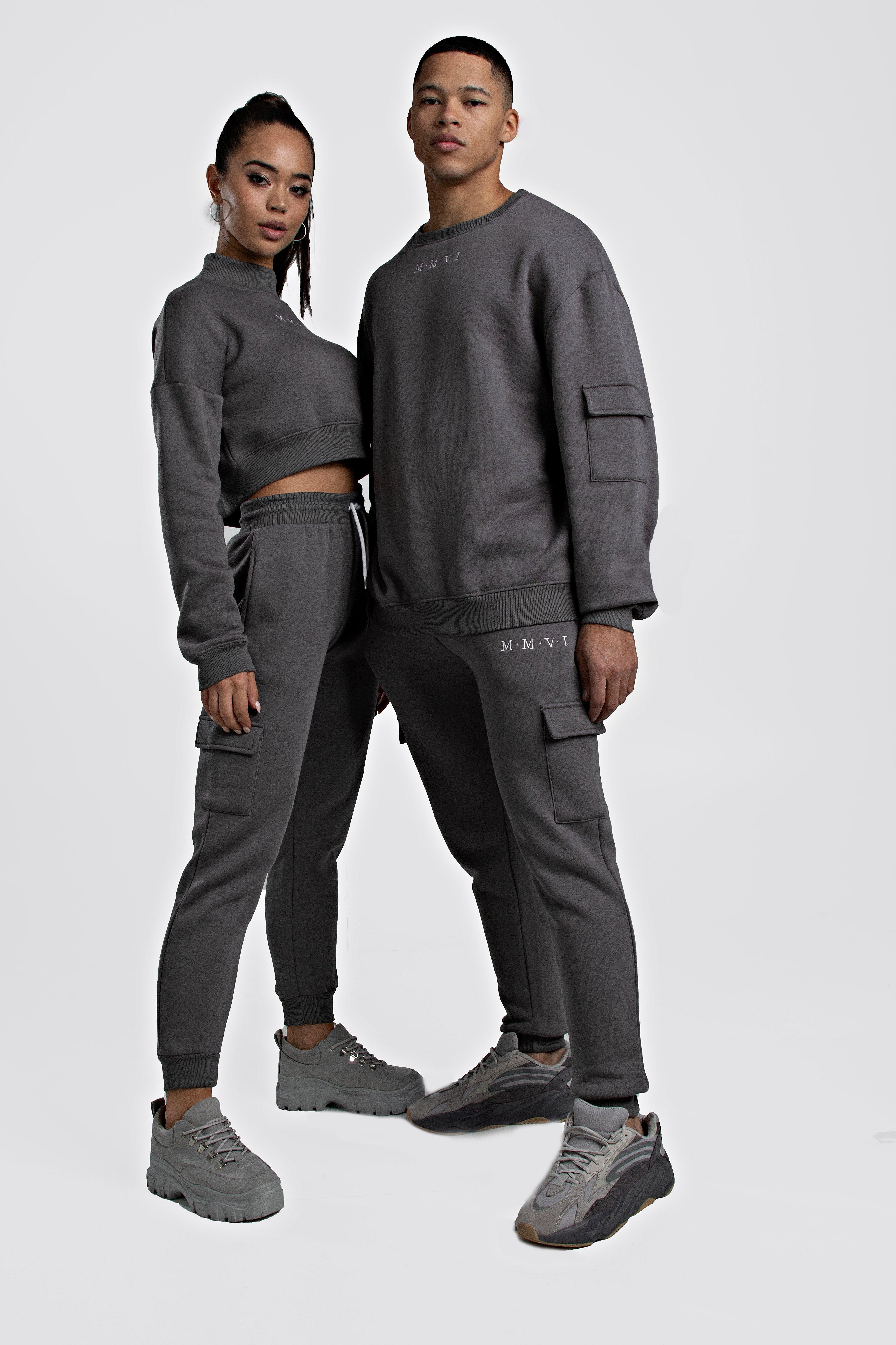 boohoo his and hers tracksuits