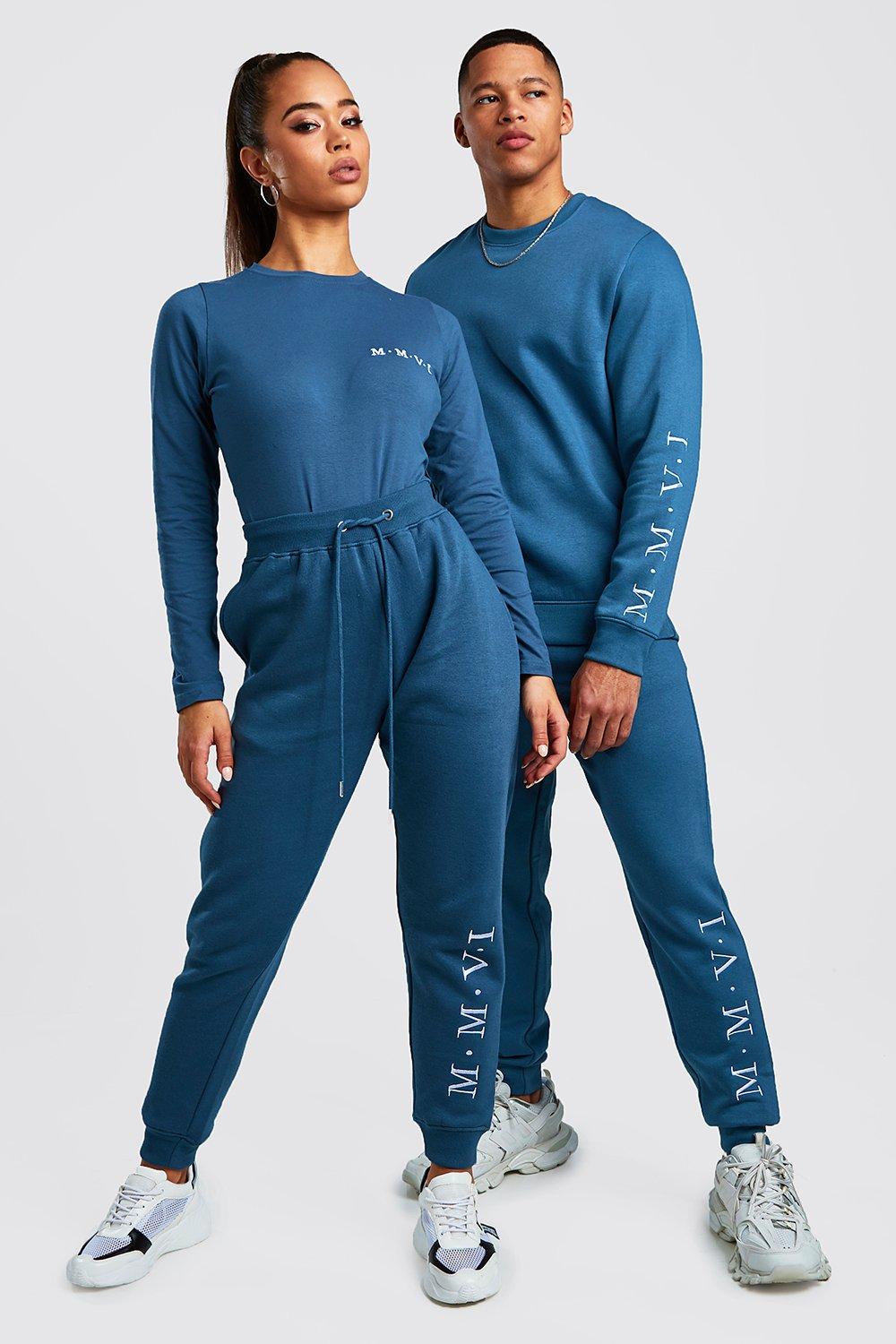 boohoo his and hers tracksuits