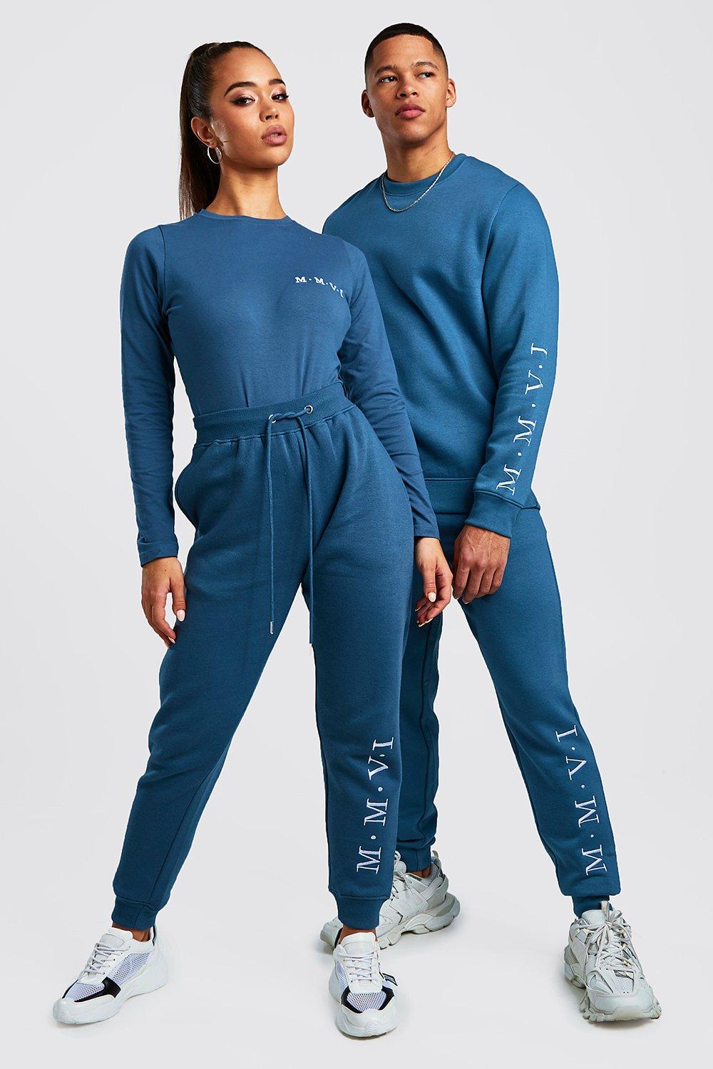 Hers Funnel Zip & Jogger Tracksuit Set, Boohoo