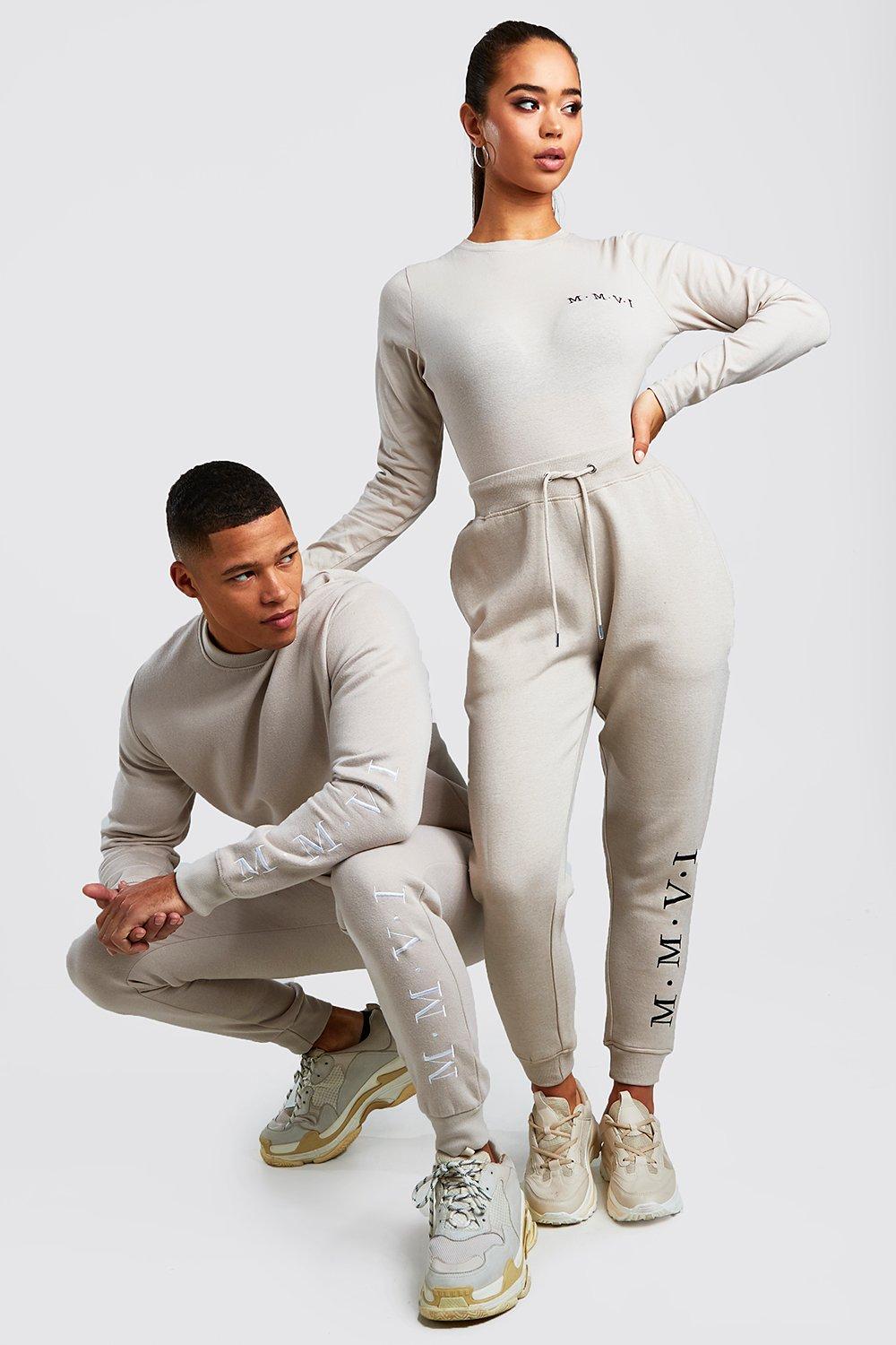 his and hers tracksuits boohoo