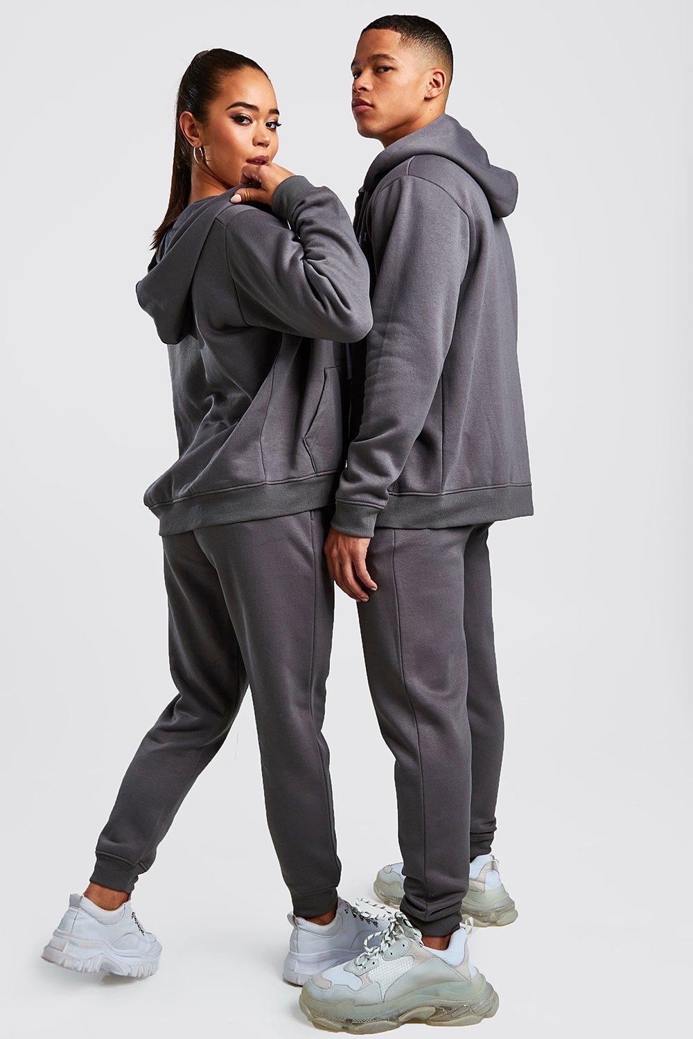 dark grey jogger set