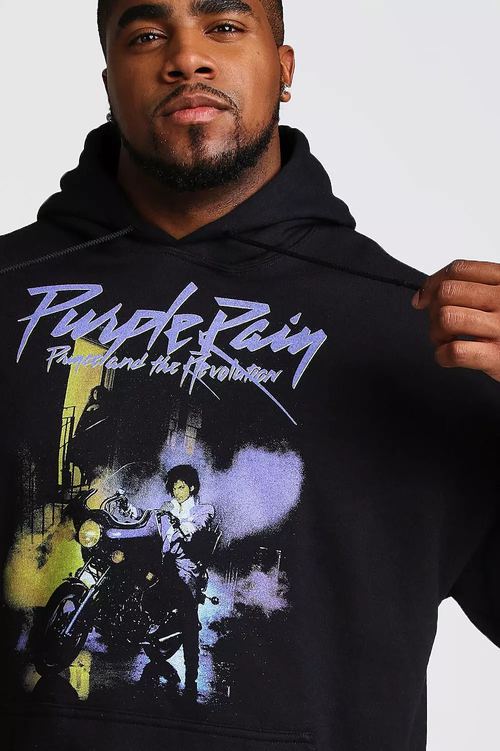 Purple deals rain hoodie