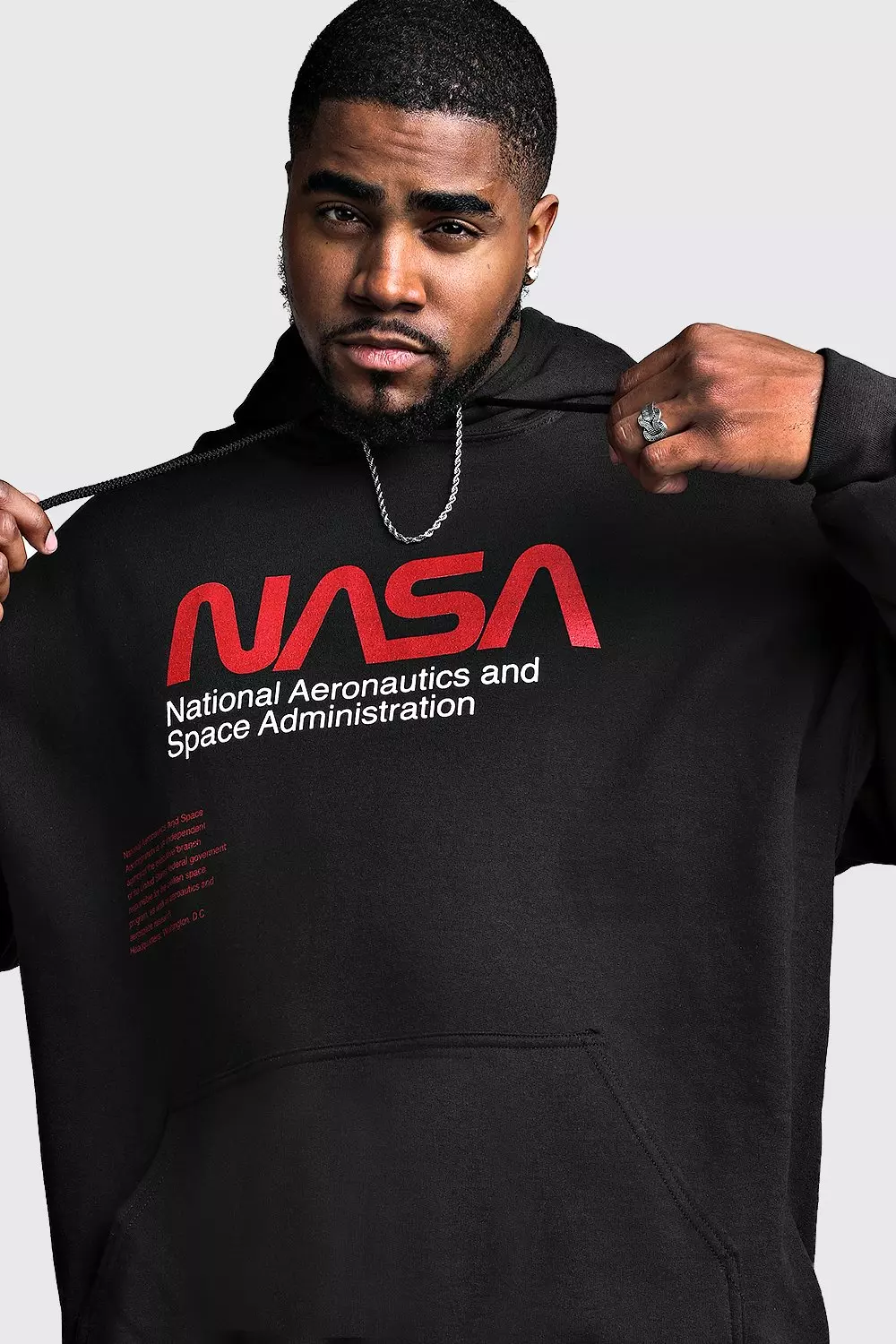 Big and tall online nasa hoodie