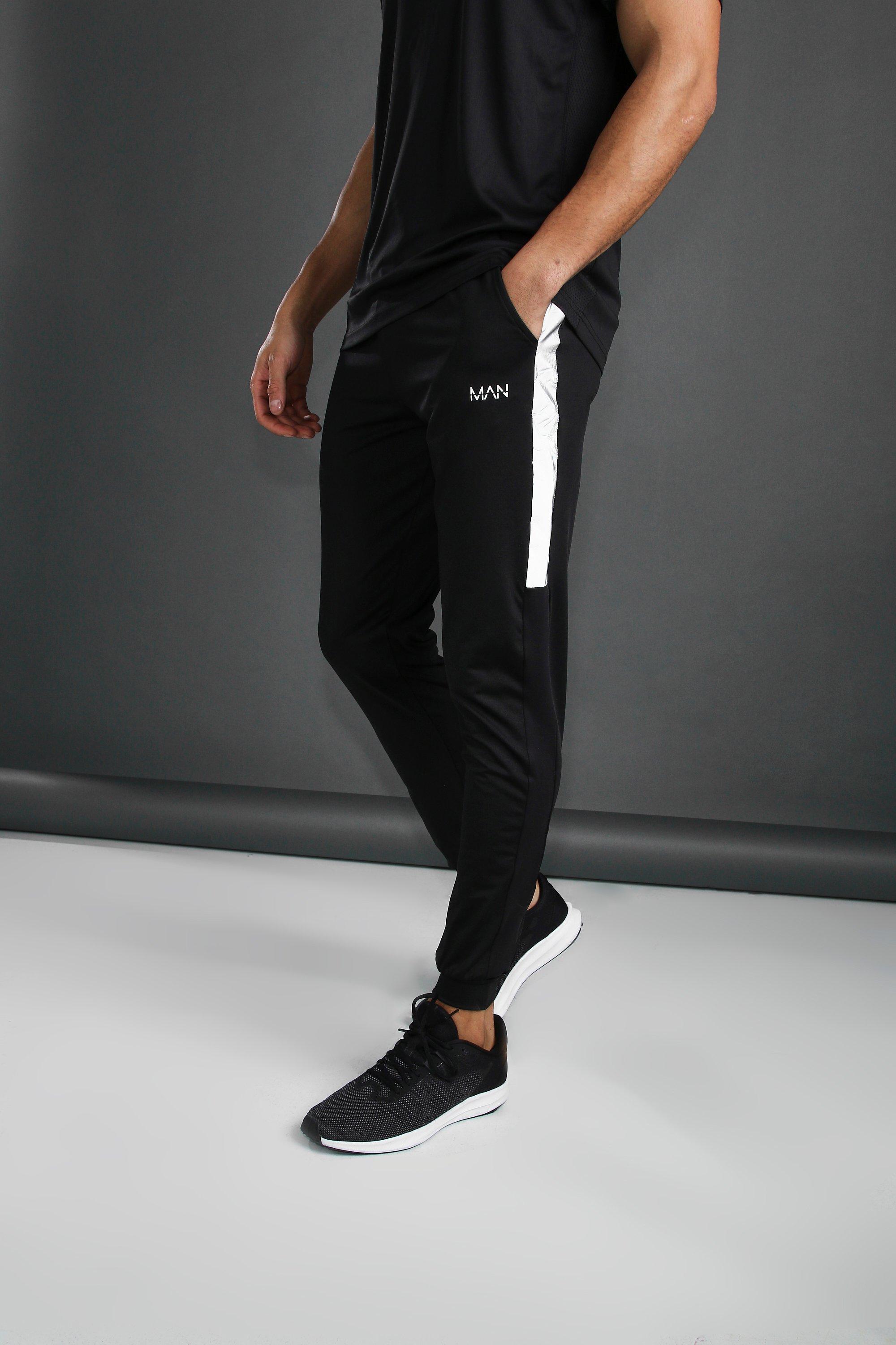 boohooman black joggers