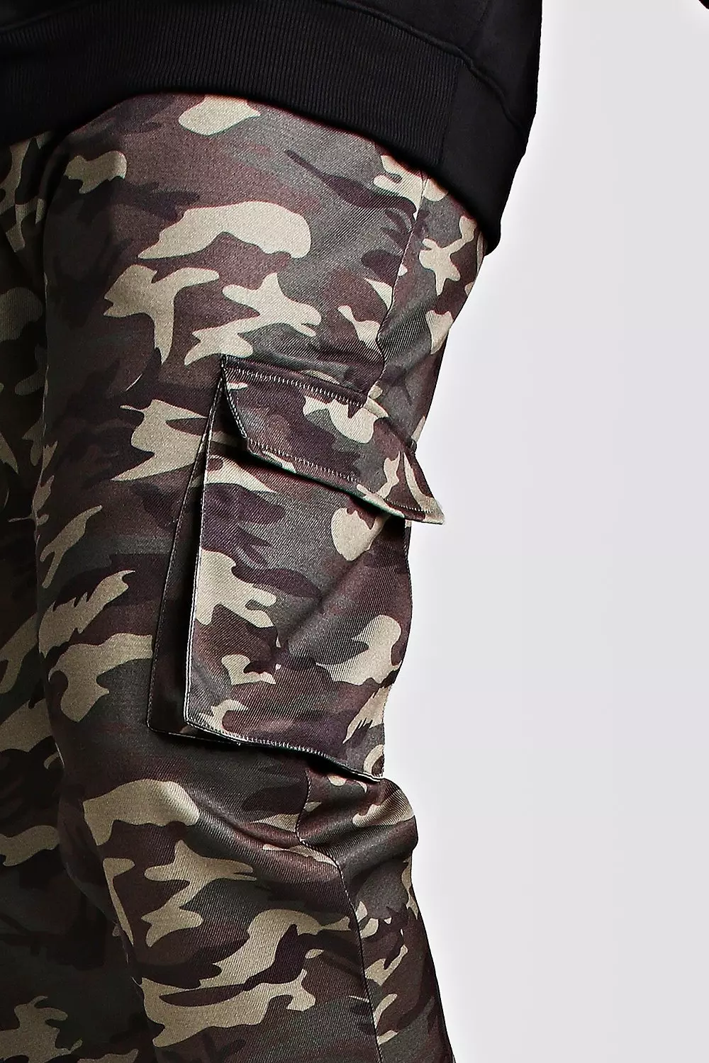 Camo Utility Cargos