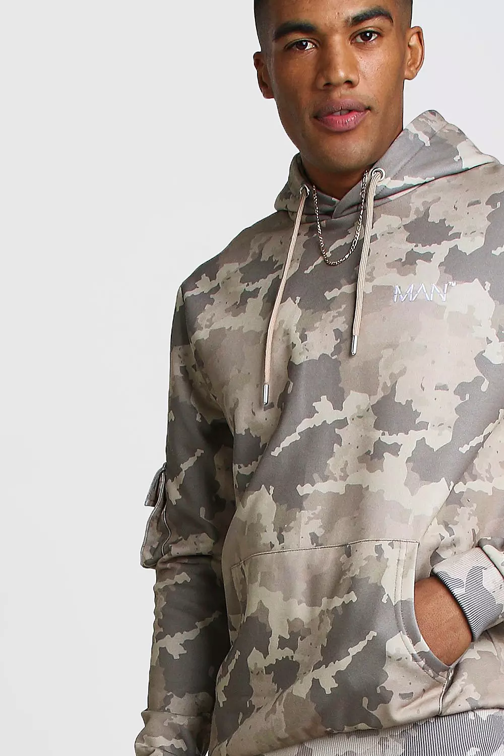 Boohooman sales camo tracksuit