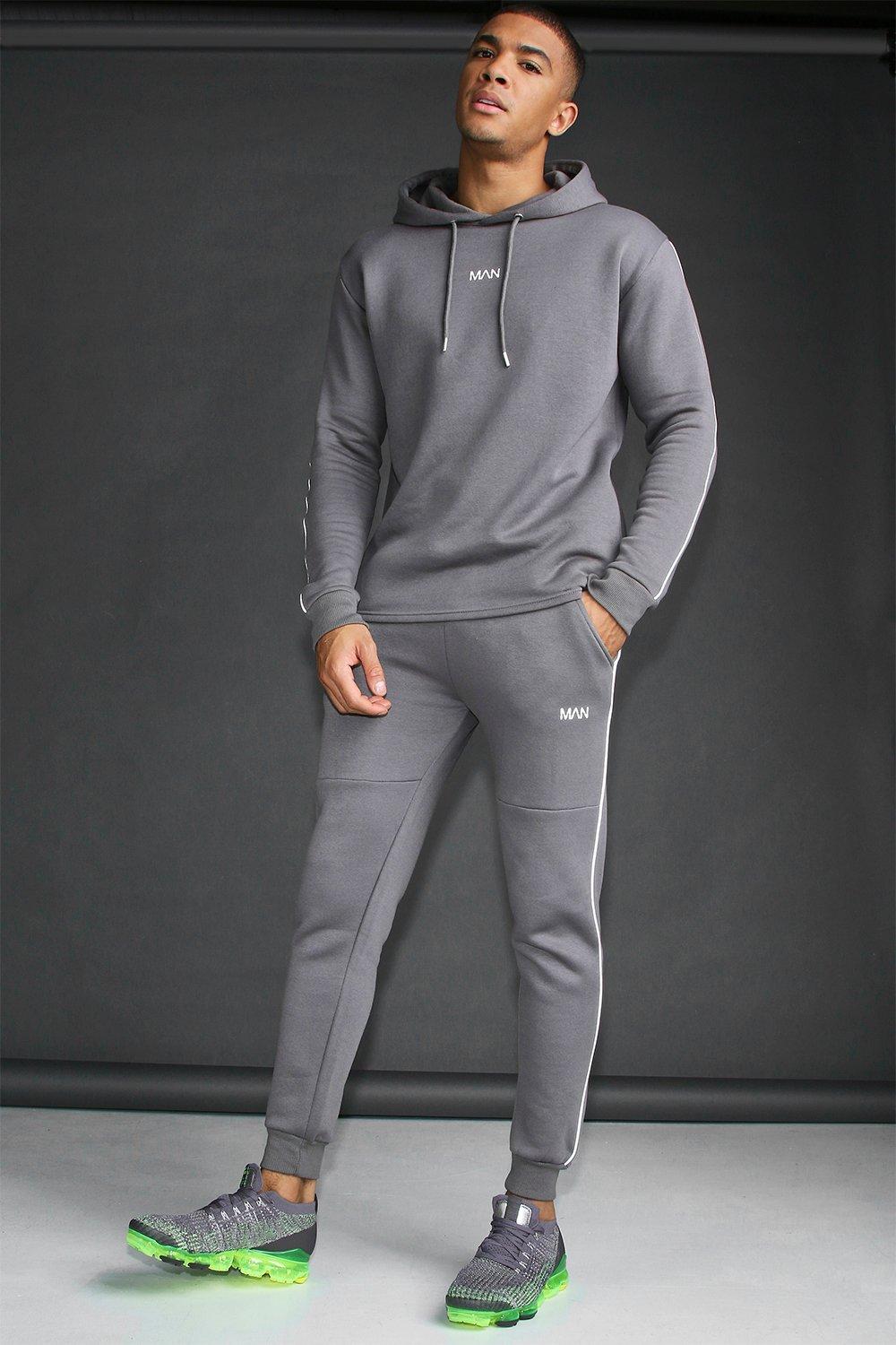 mens reflective tracksuit