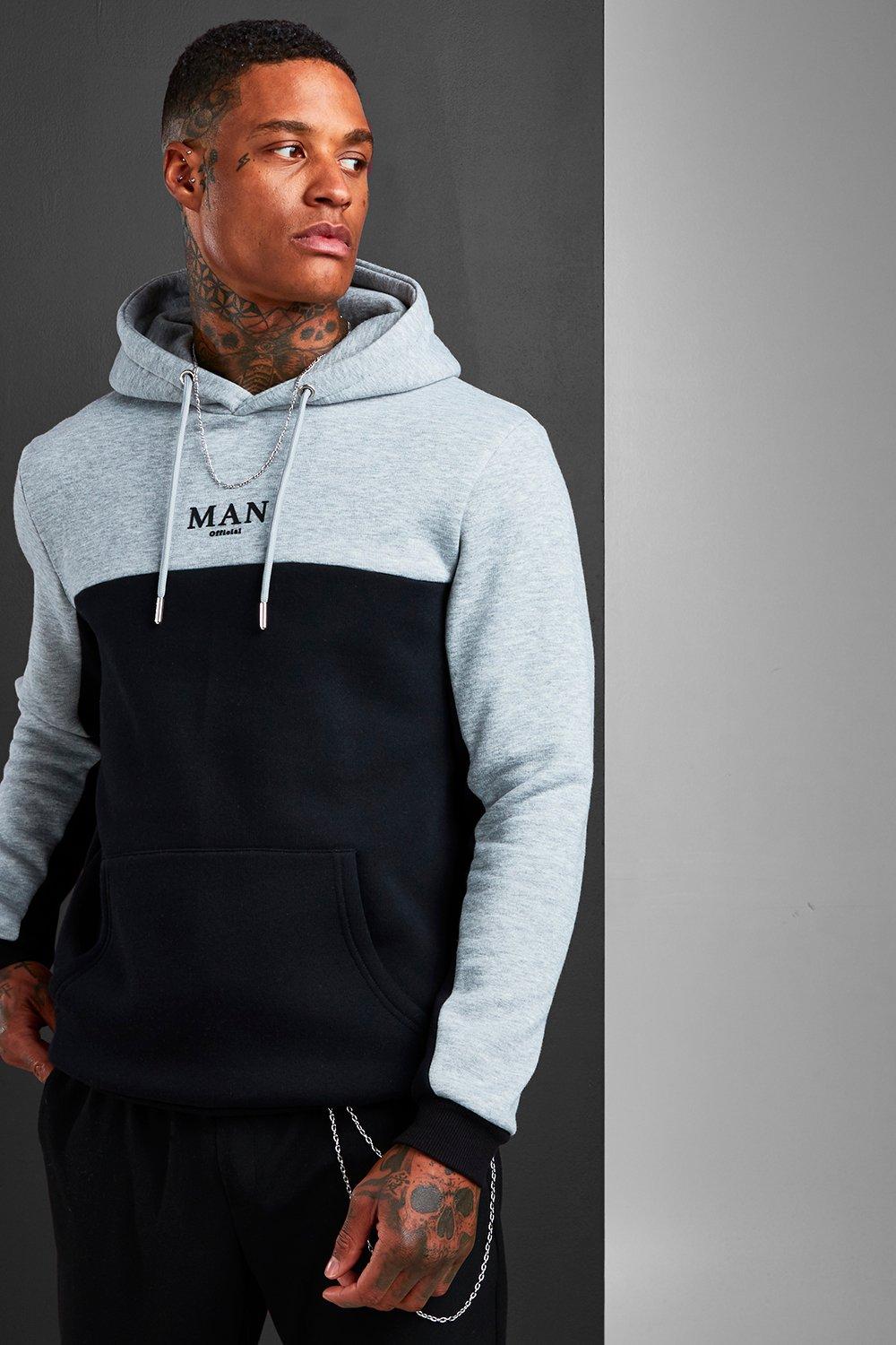 black man with hoodie