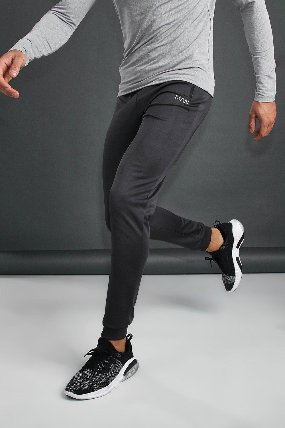 poly joggers mens