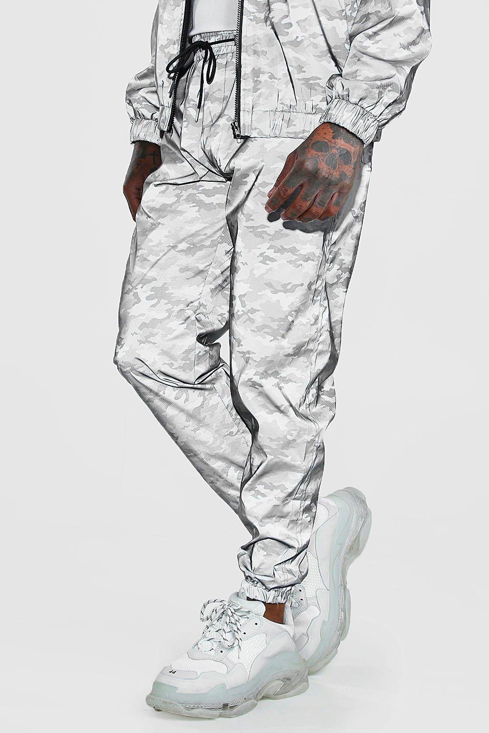 reflective jogger pants