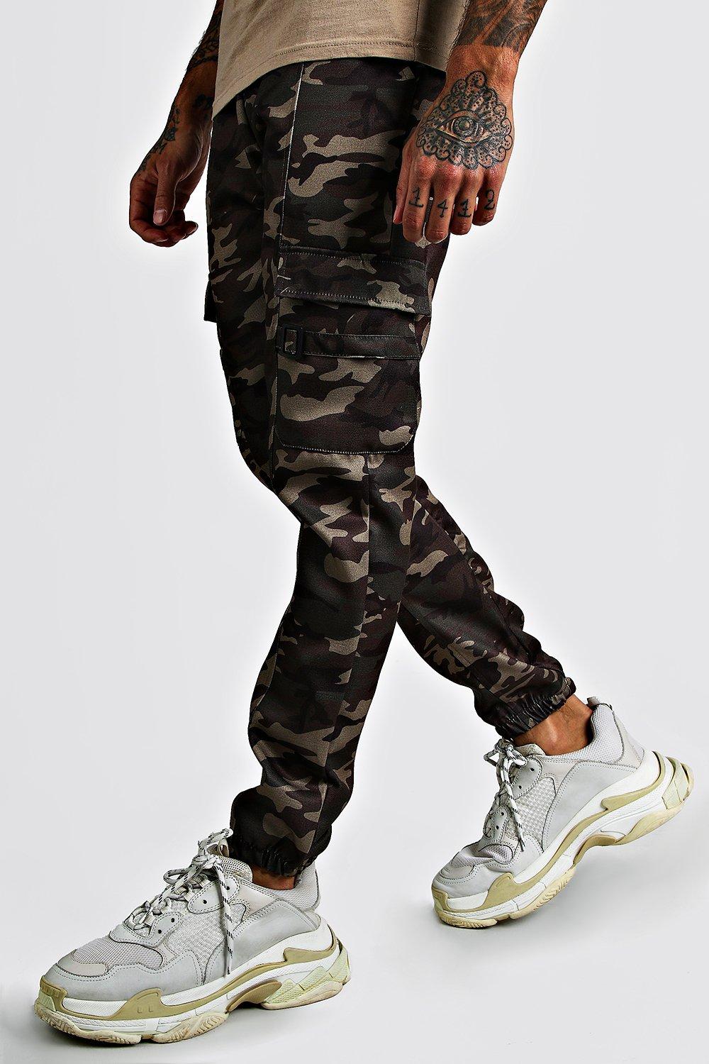 cuffed camo pants