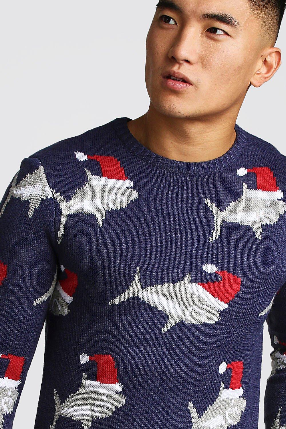 fish christmas jumper