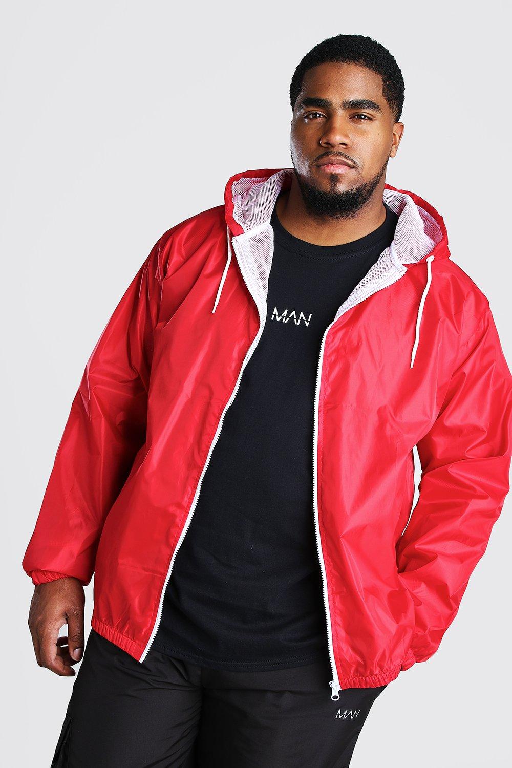 big and tall hooded jackets