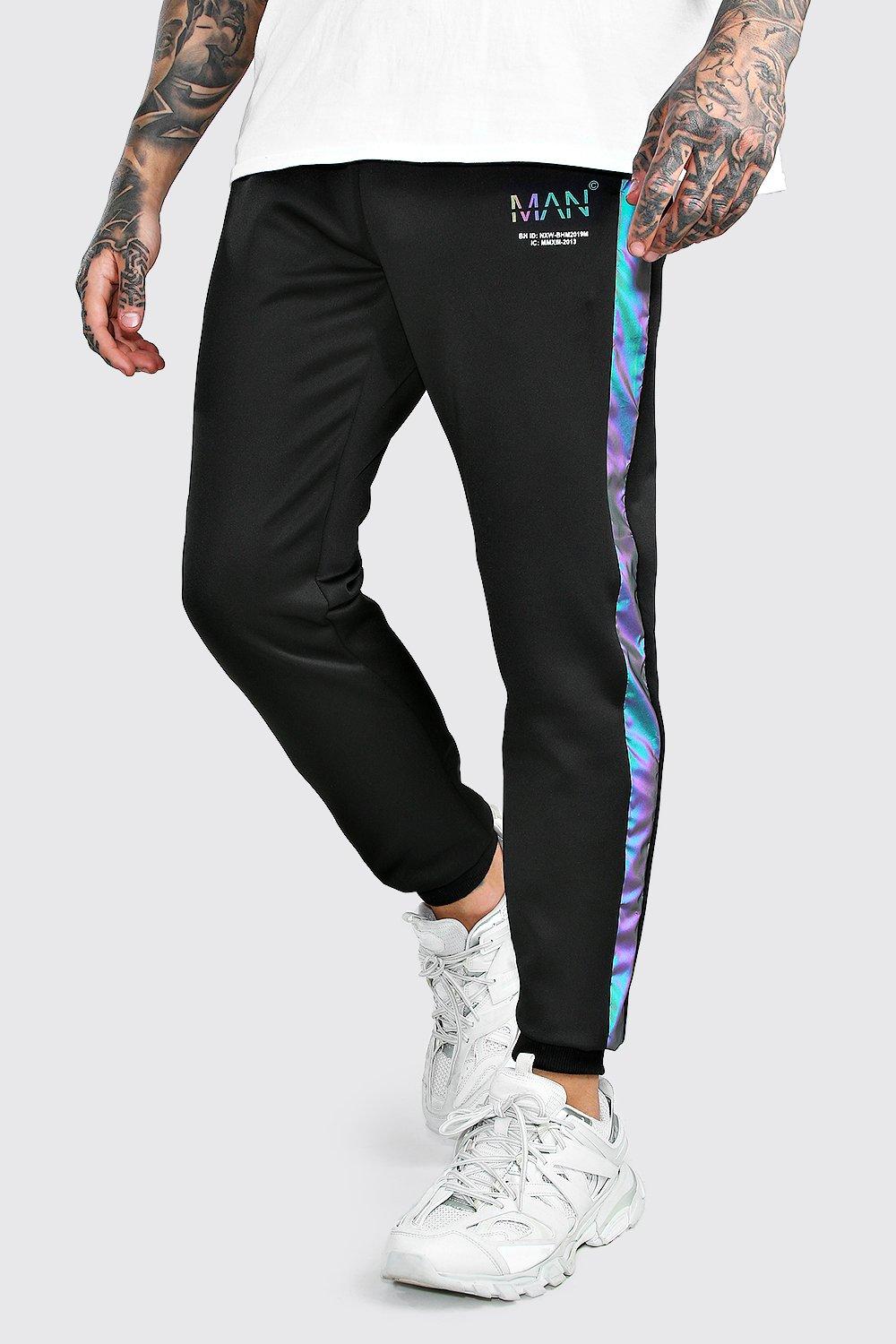 boohooman skinny joggers