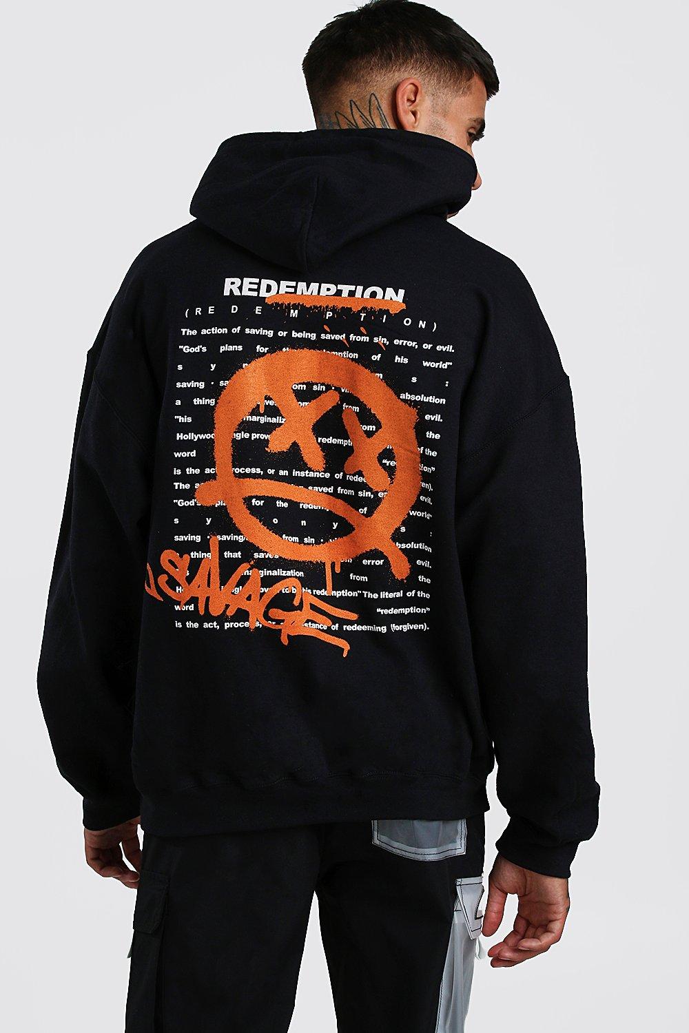 back of hoodie design