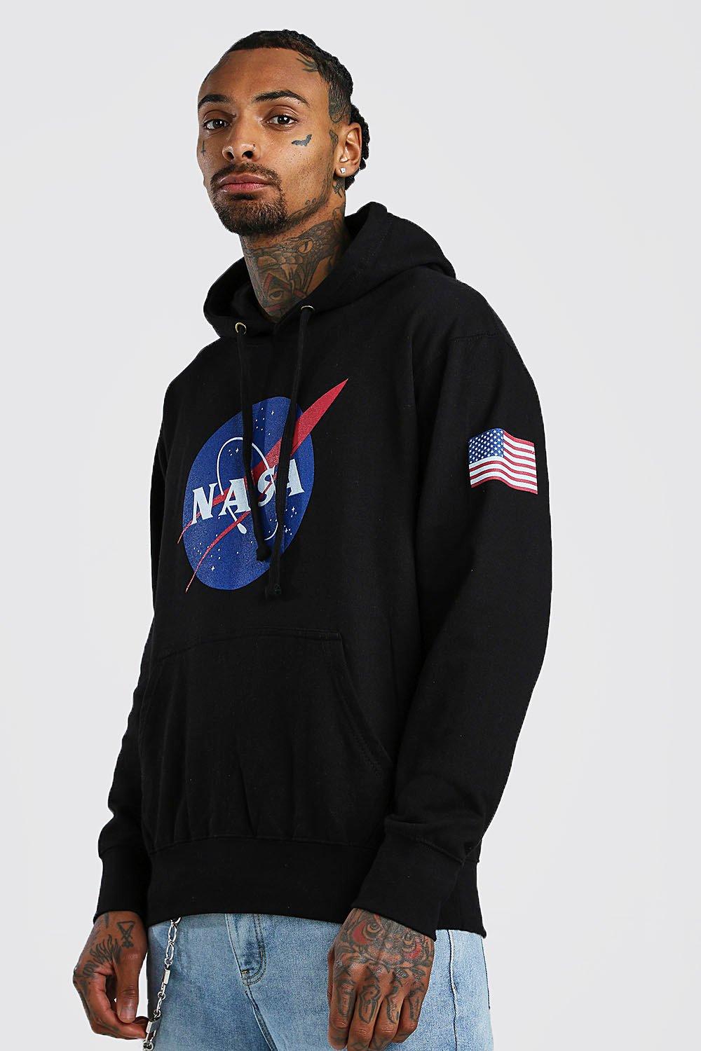 black nasa hoodie