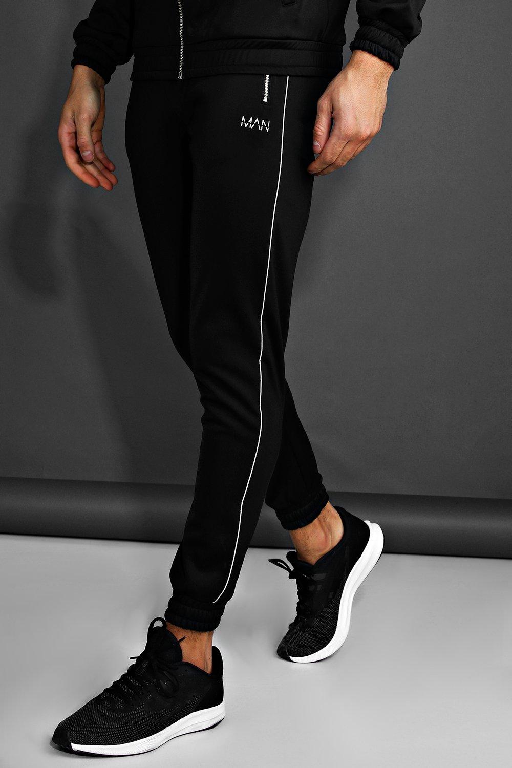 boohoo reflective joggers