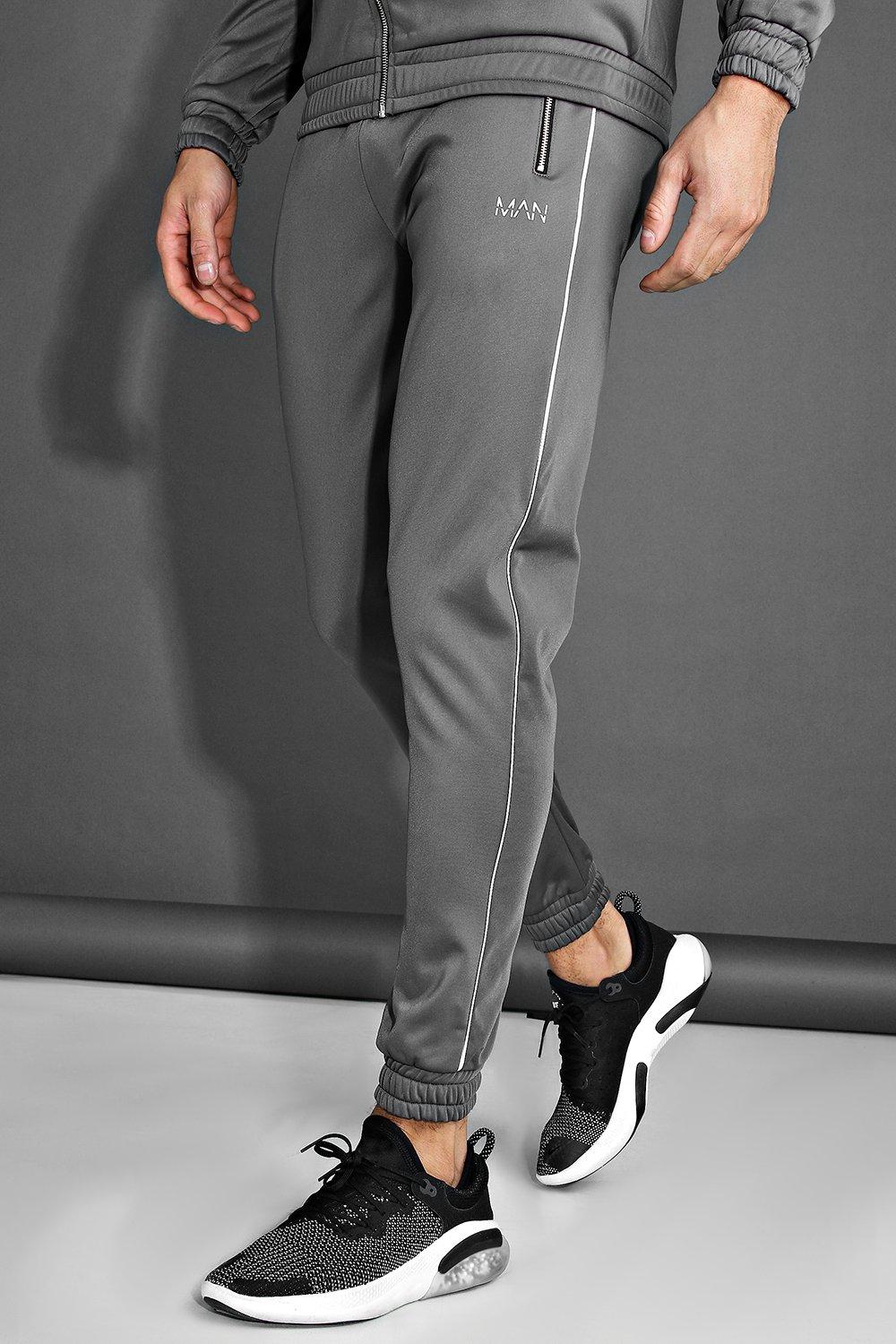 boohoo reflective joggers